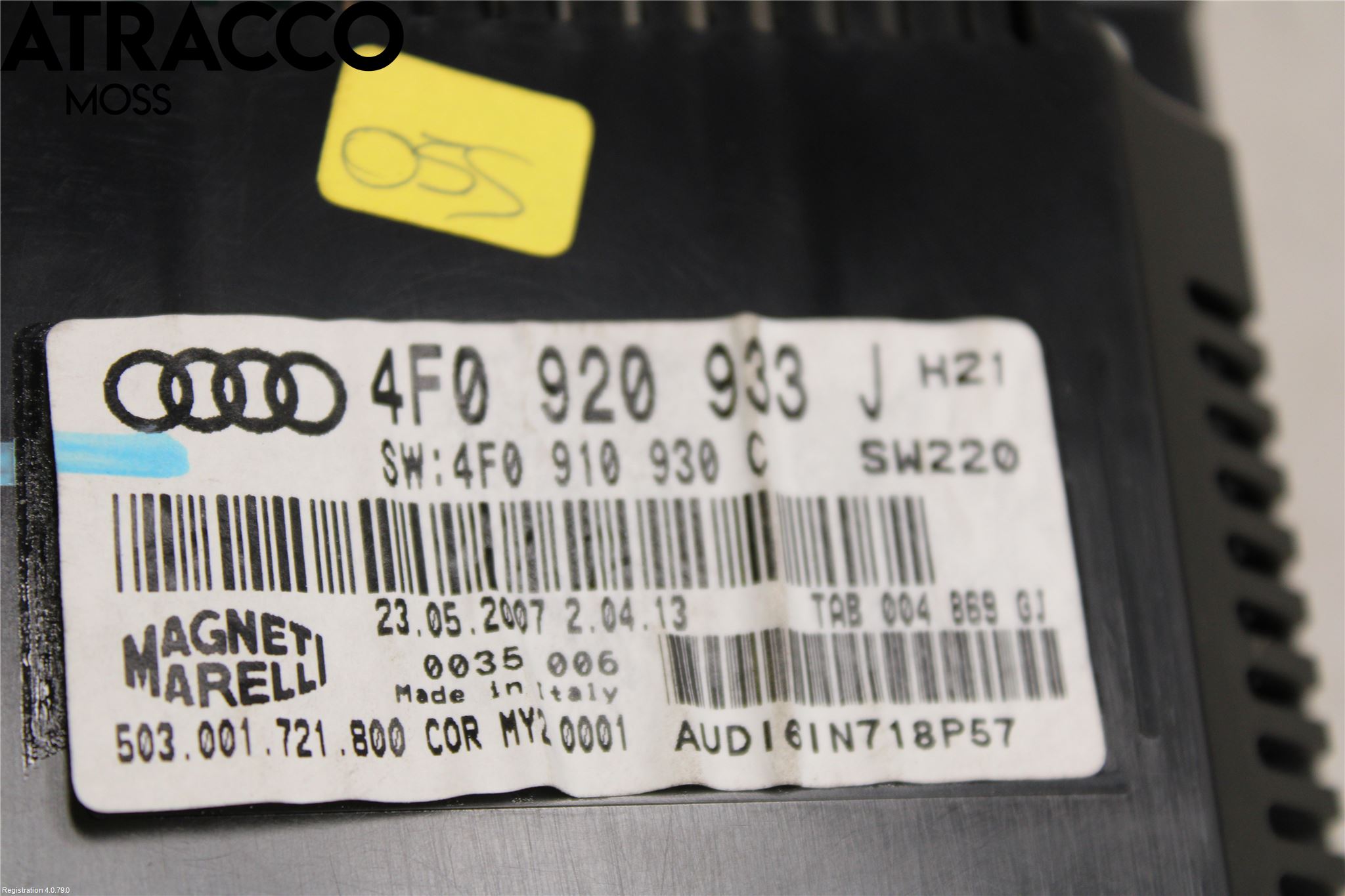 Audi A6/S6     05-11 Instr Kombinert