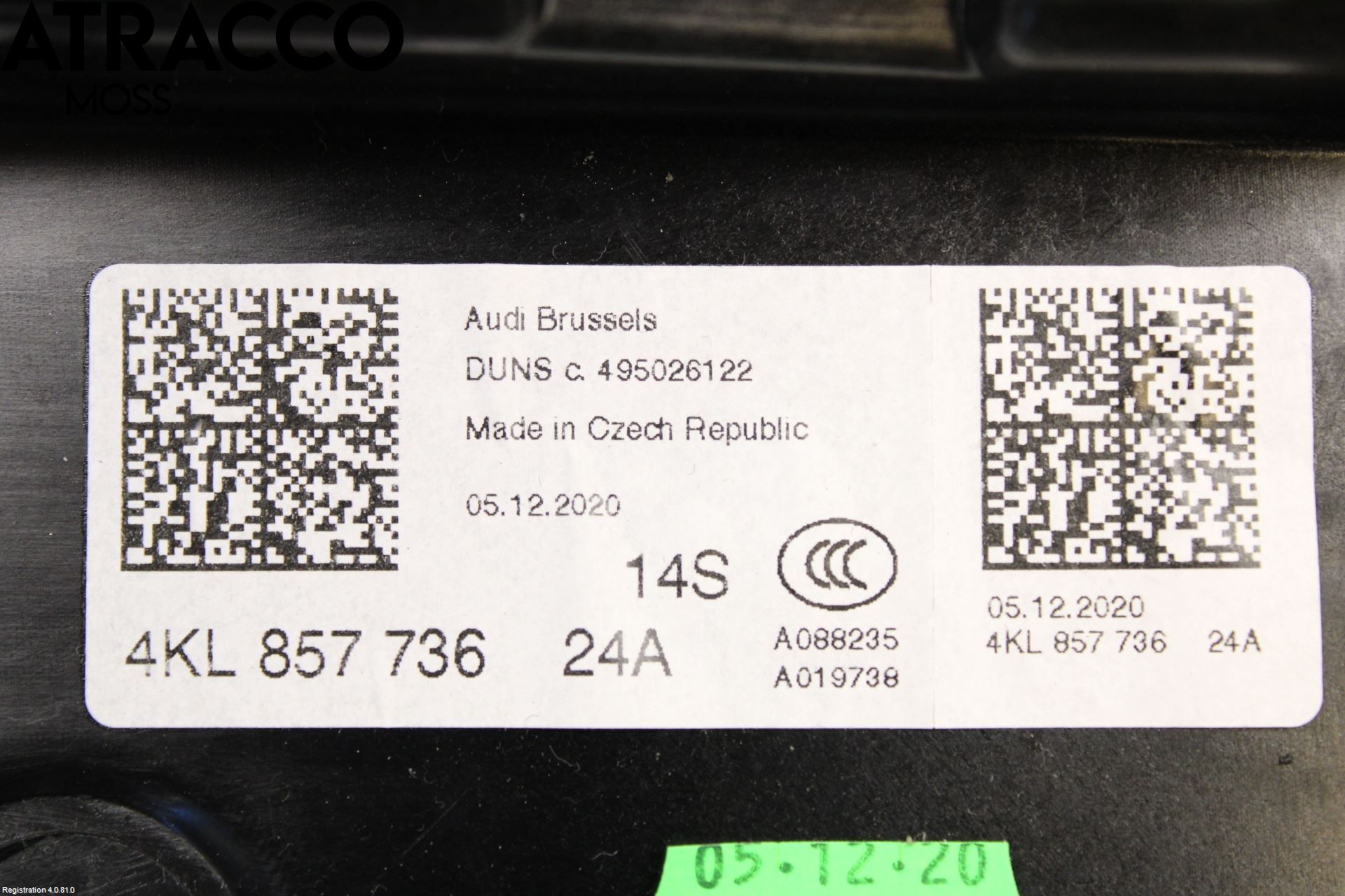 Audi E-TRON, S GE 19- Dashbord