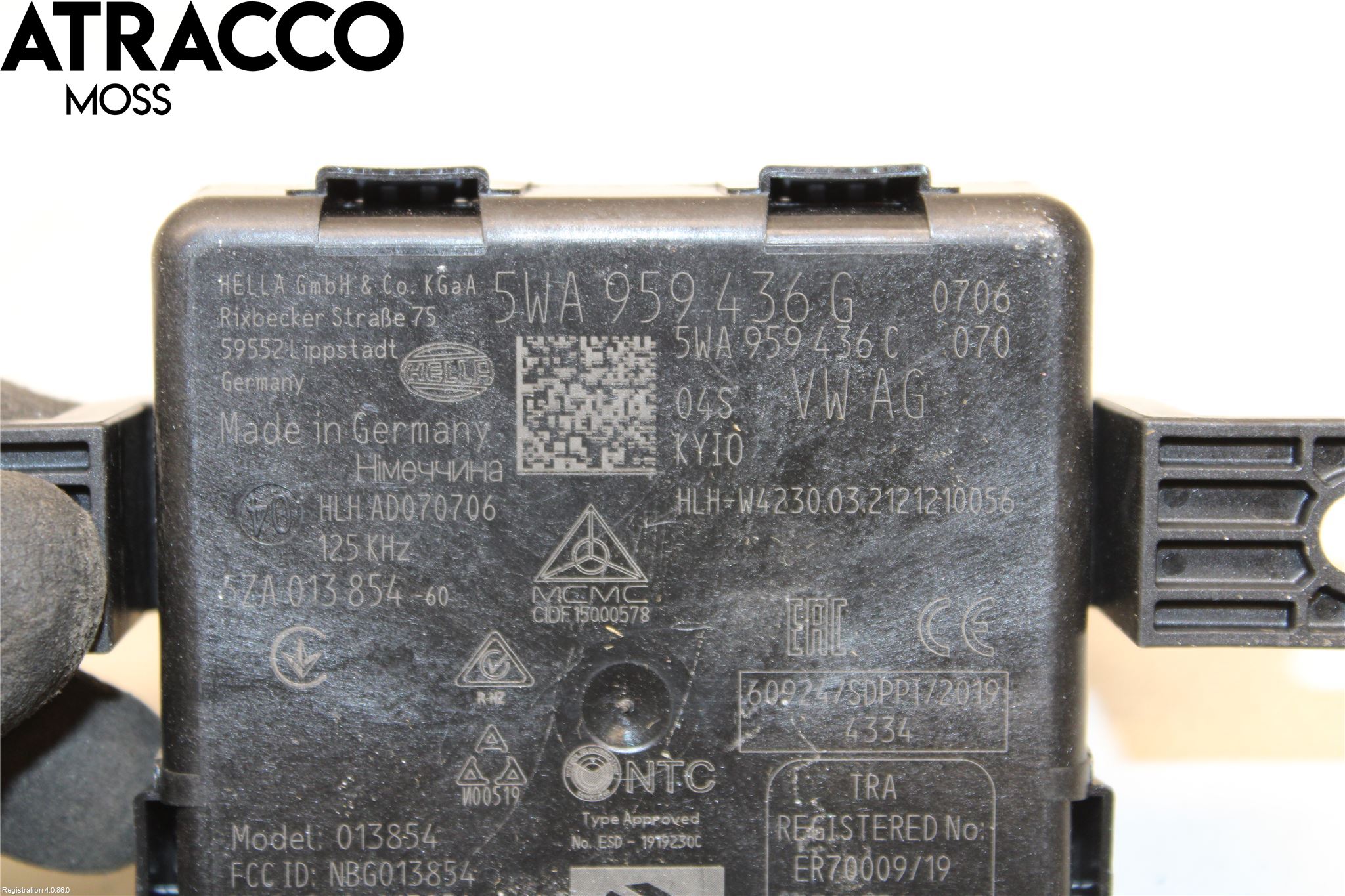 Skoda ENYAQ iV 21- Styrenhet Nyckellös System