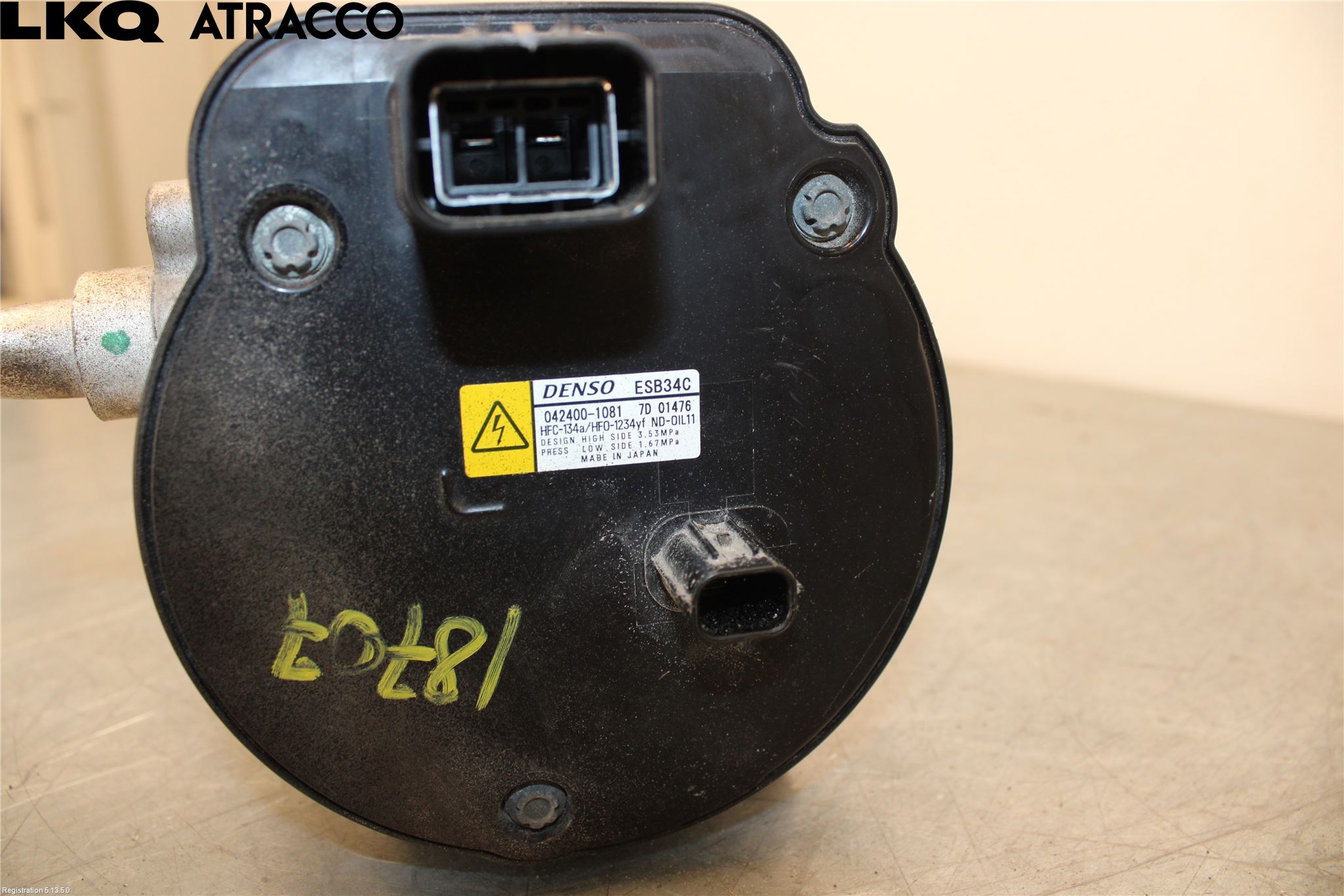 Suzuki ACROSS 21- Varme Ac Kompressor