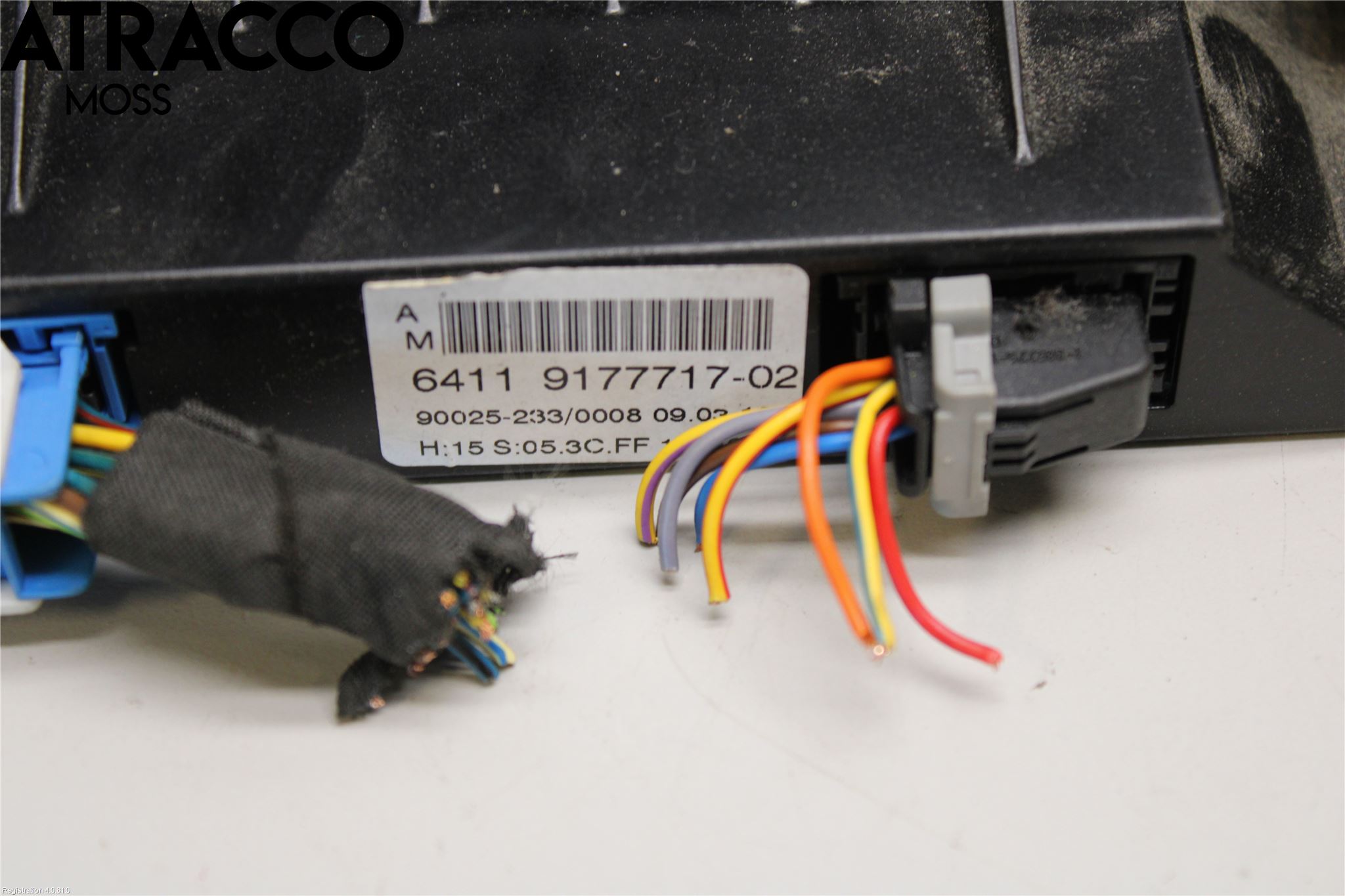 BMW 5 E60/61 Sed/Tou 02-10 Varme Ac Betjening-Display