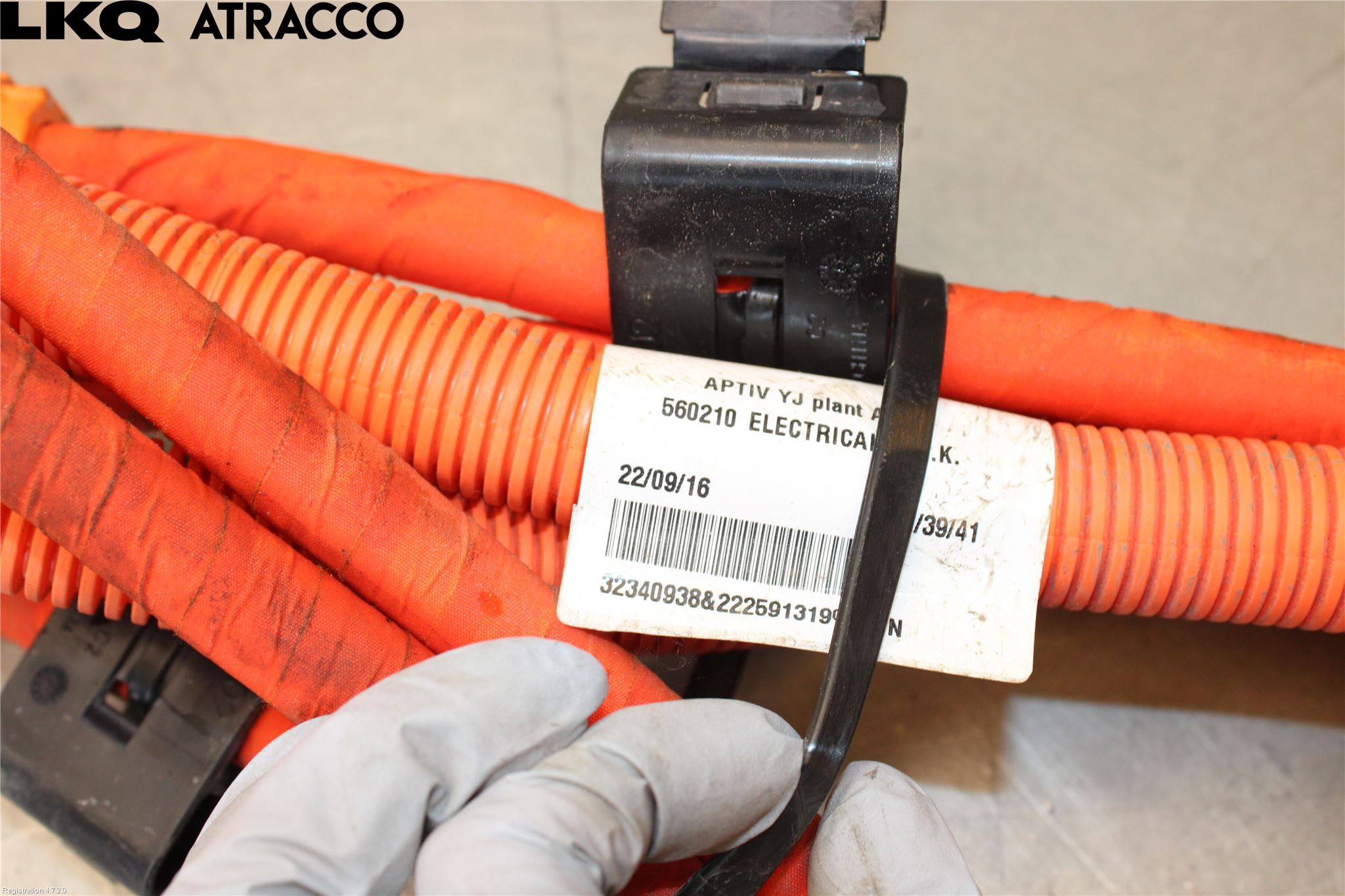 Polestar 2 20- Kabelhärva Högspänning