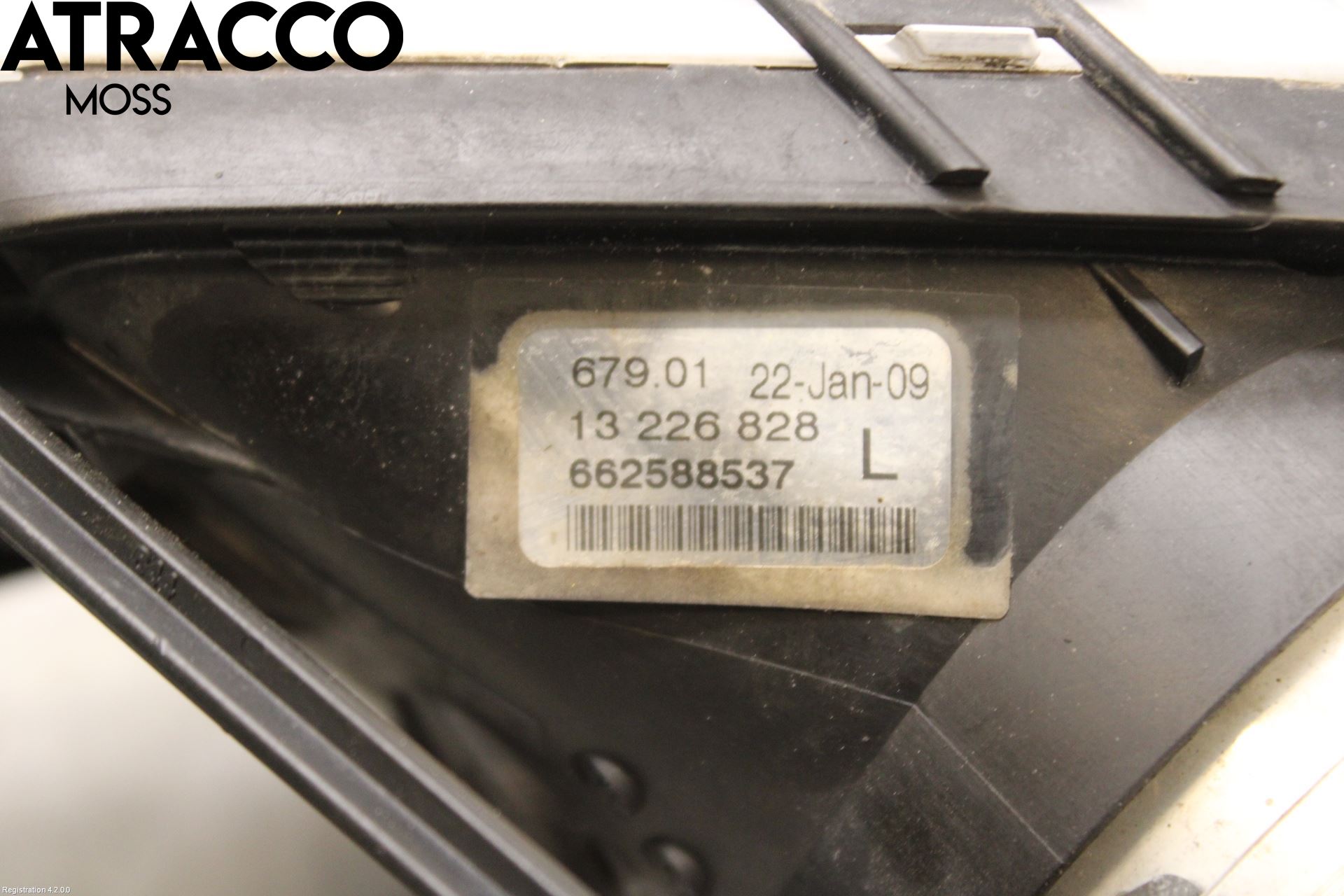 Opel INSIGNIA 09-16 Frontlykt-Kurve-Tåkelys