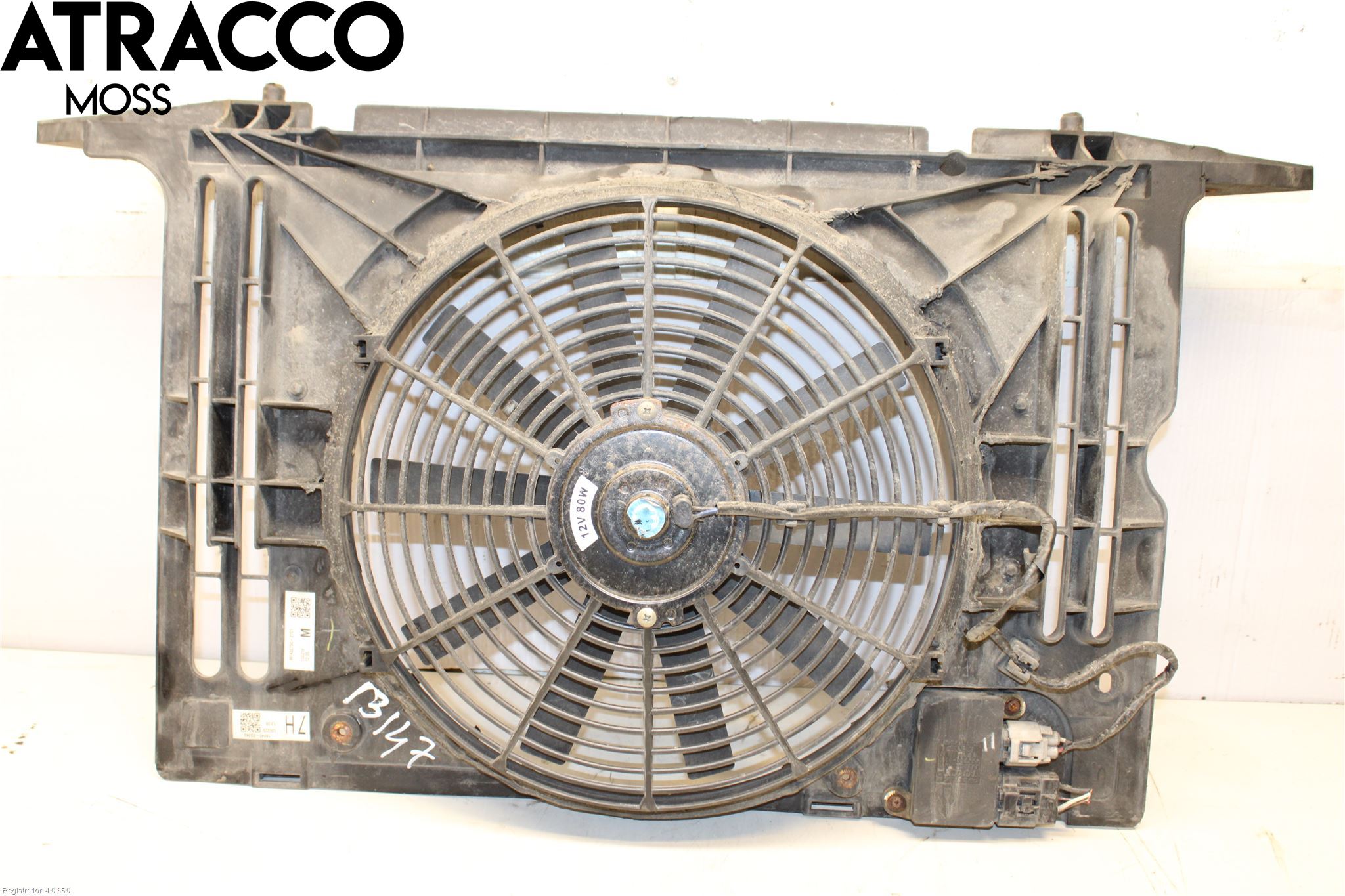 Toyota AVENSIS 09-15 Kjølevifte Elektrisk