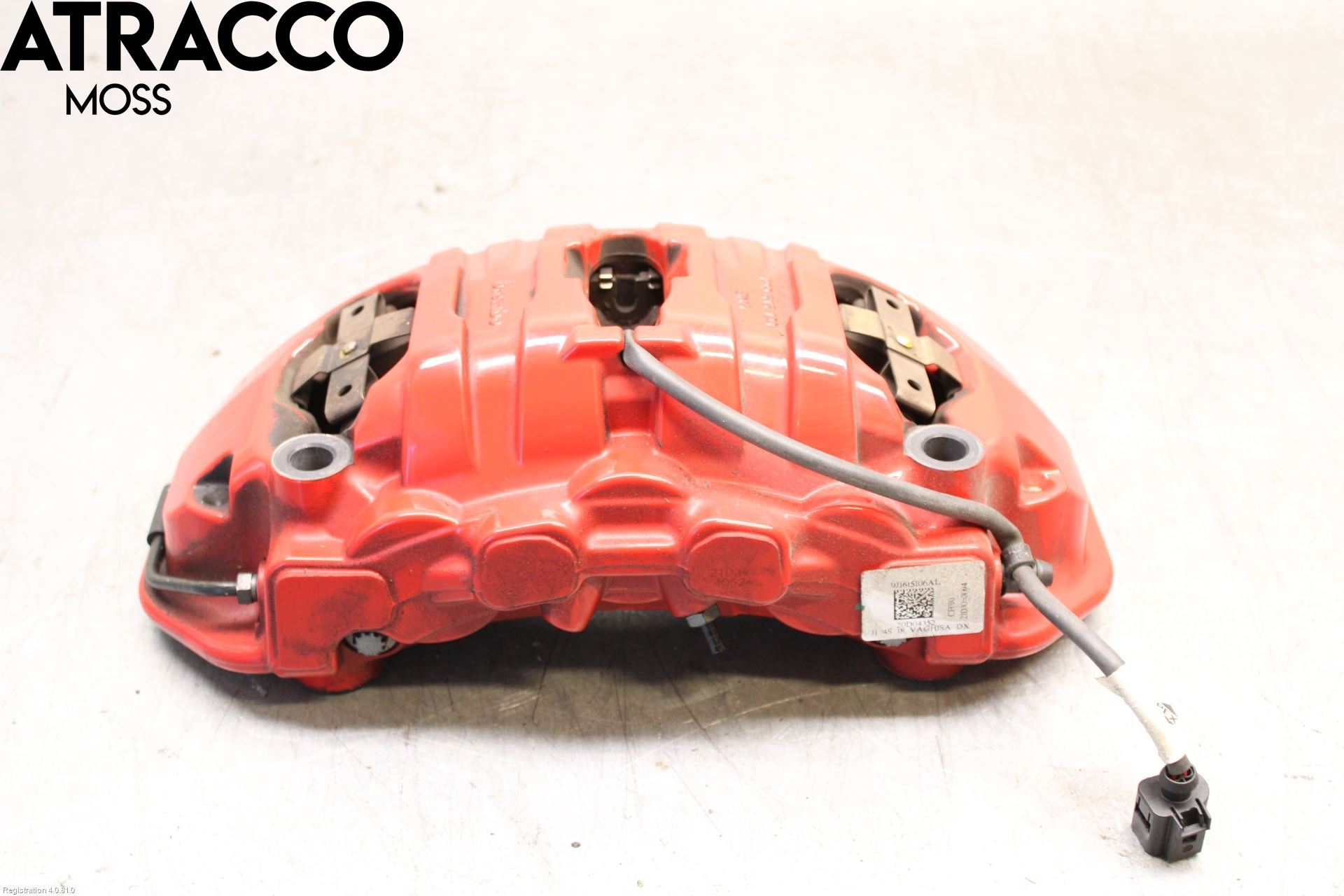 Porsche TAYCAN 20- Bremsecaliper Foran Høyre