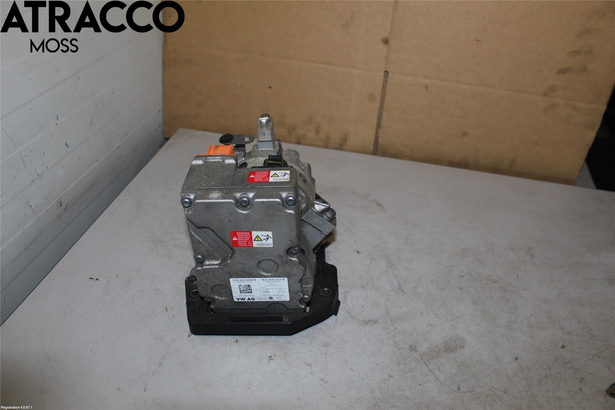 Skoda ENYAQ iV 21- Varme Ac Kompressor