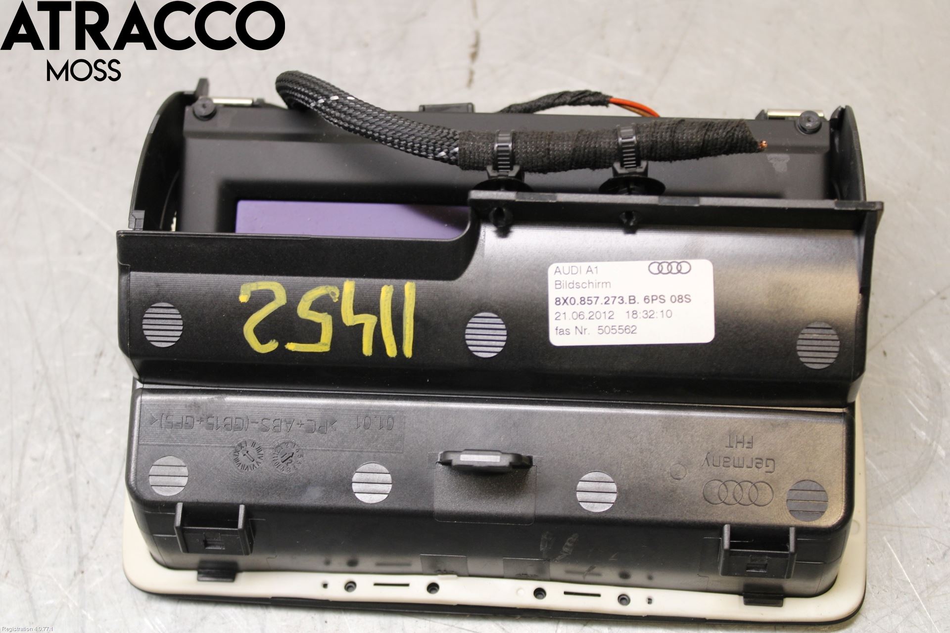 Audi A1/S1 11-18 Multifunktionsdisplay