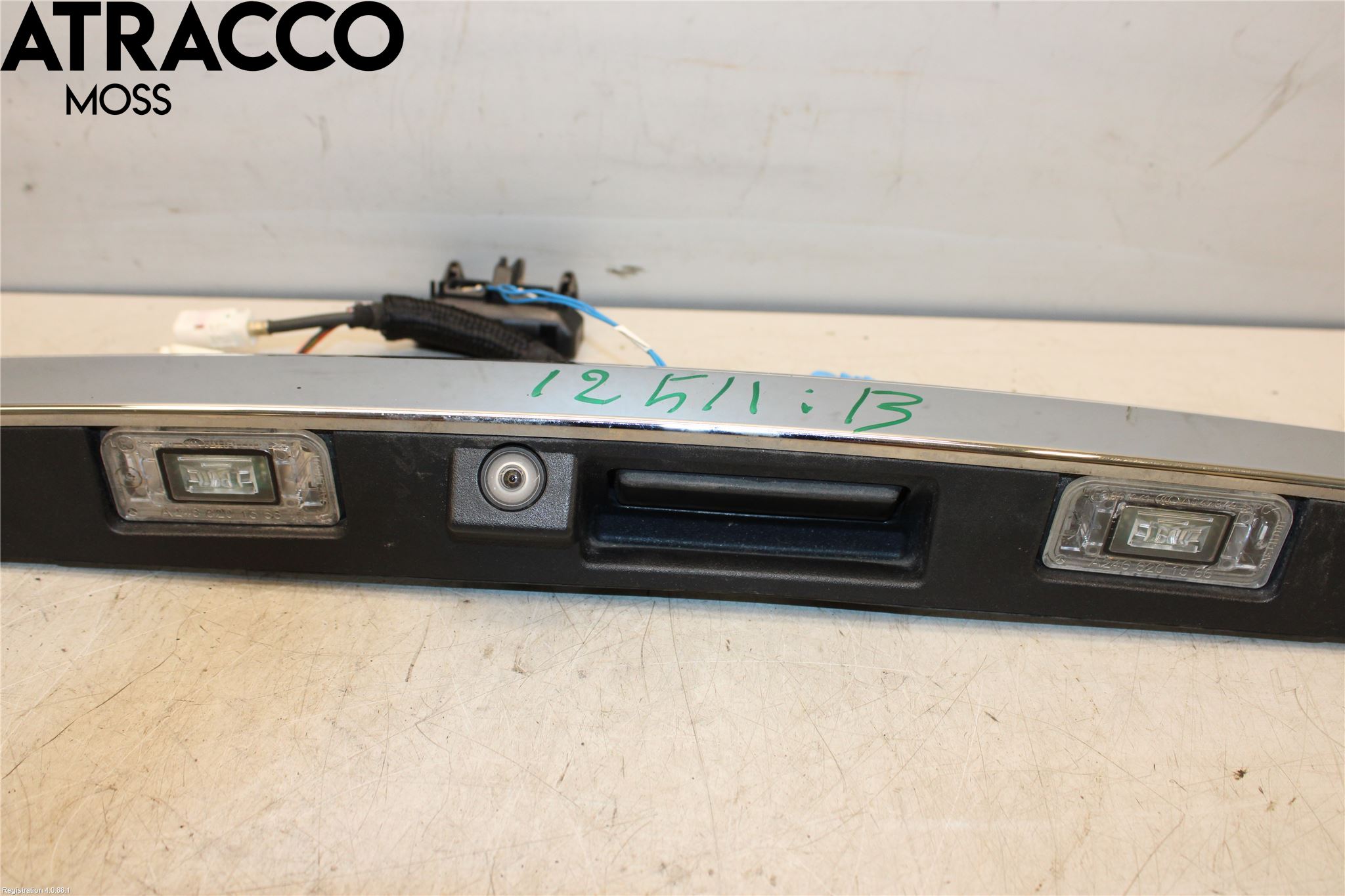 Mercedes-Benz MB B-KLASS (W246/W242) 12-19 Bakluke Handtak Ytre