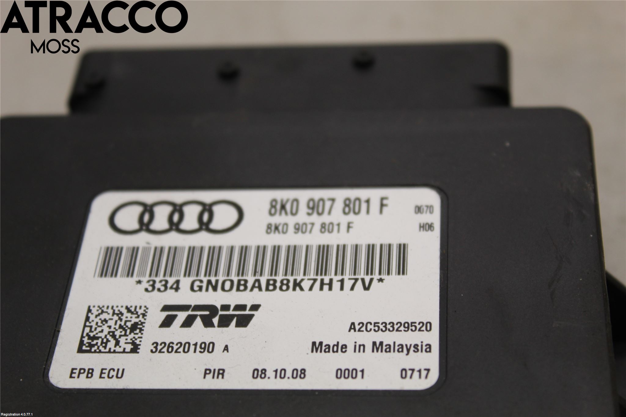 Audi A5 07-16 Styreenhet Parkbrems