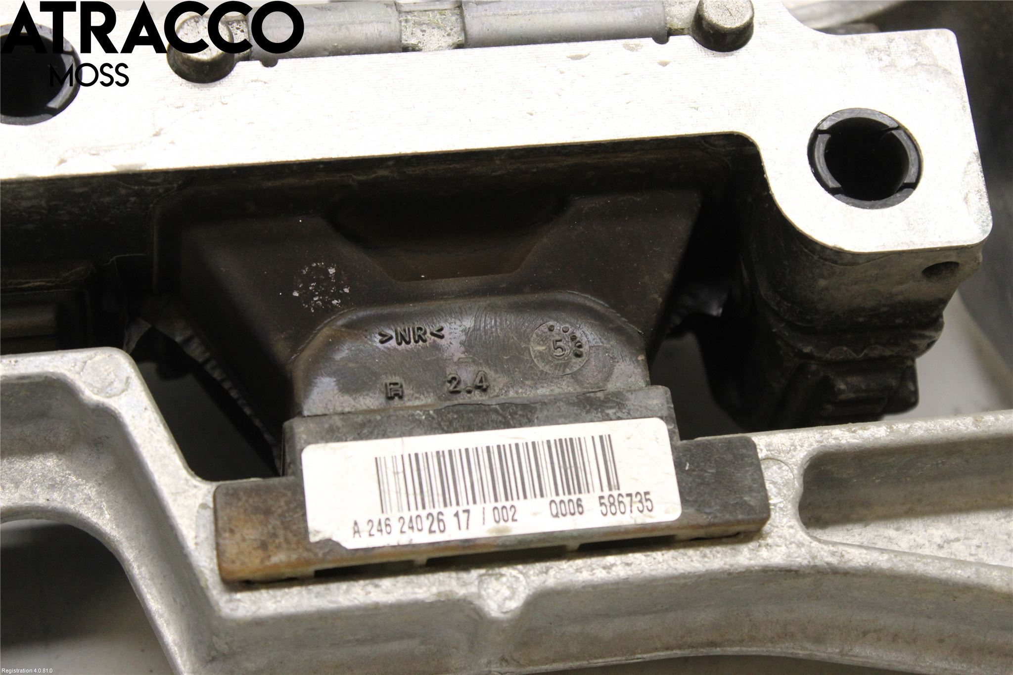 Mercedes-Benz MB B-KLASS (W246/W242) 12-19 Motor Feste Stål-Alu
