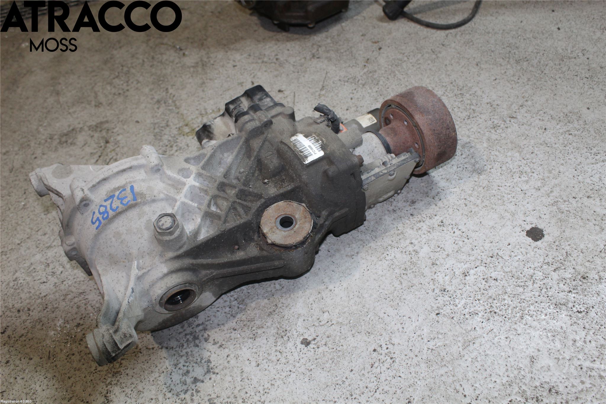 Volvo XC60 09-13 Bakaksel Kardang Bak -Diff