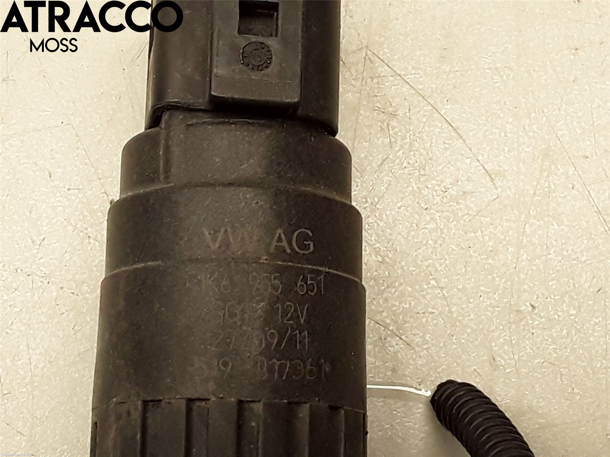 Volkswagen VW GOLF VI 09-13 Spylerpumpe Frontrute