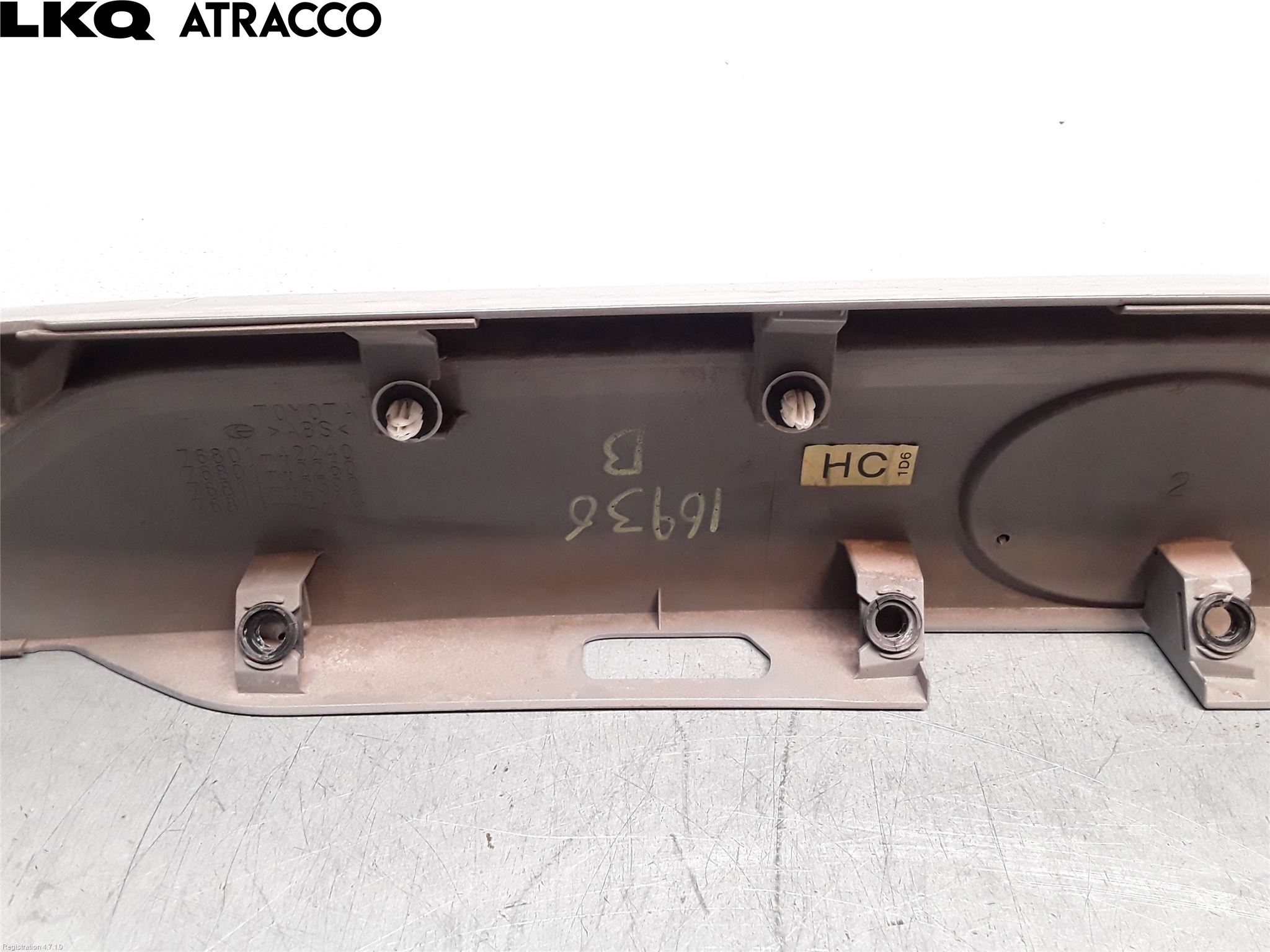 Toyota RAV4 19- List Bak-Bakluke