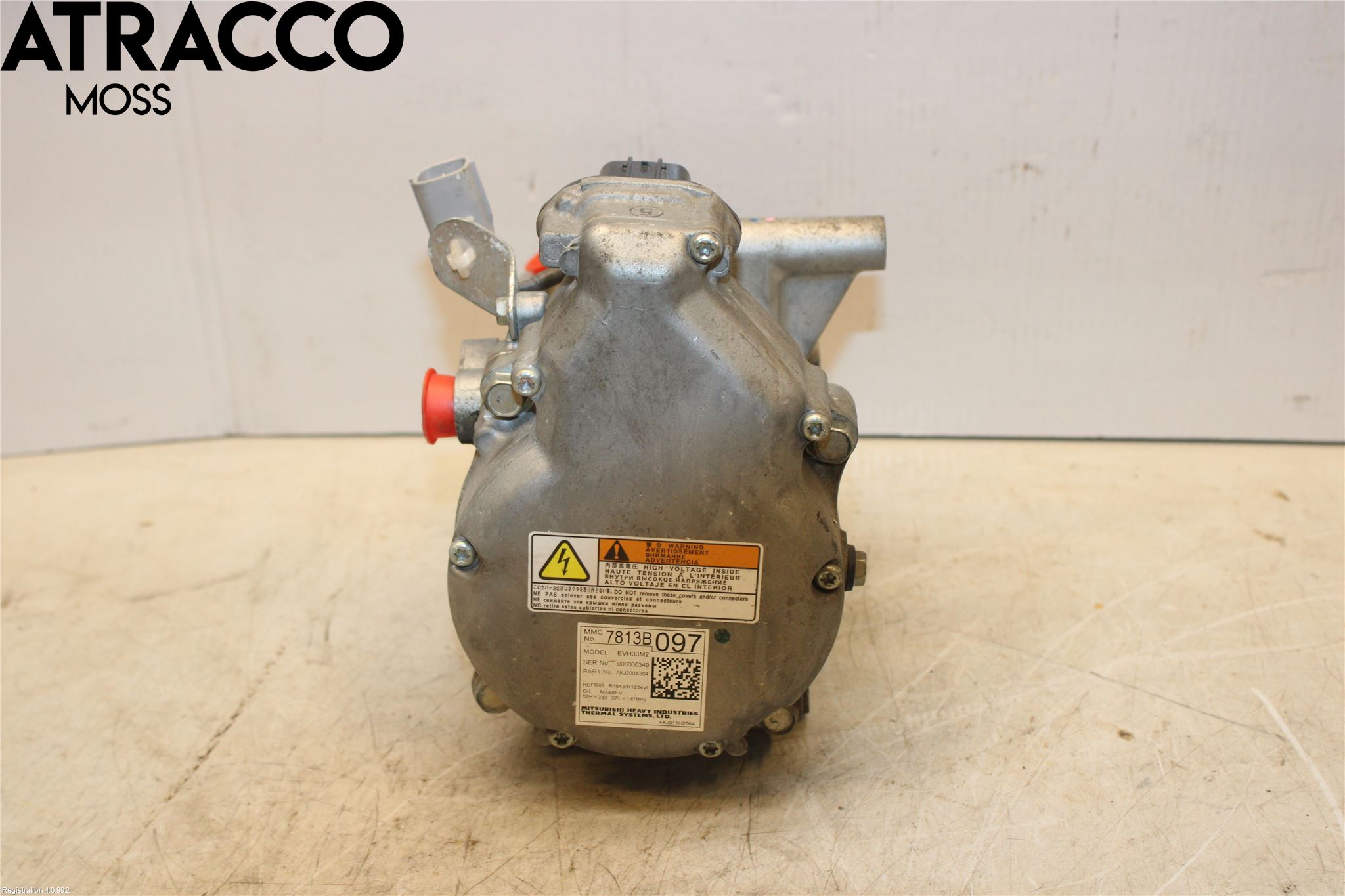 Mitsubishi OUTLANDER 13-21 Varme Ac Kompressor