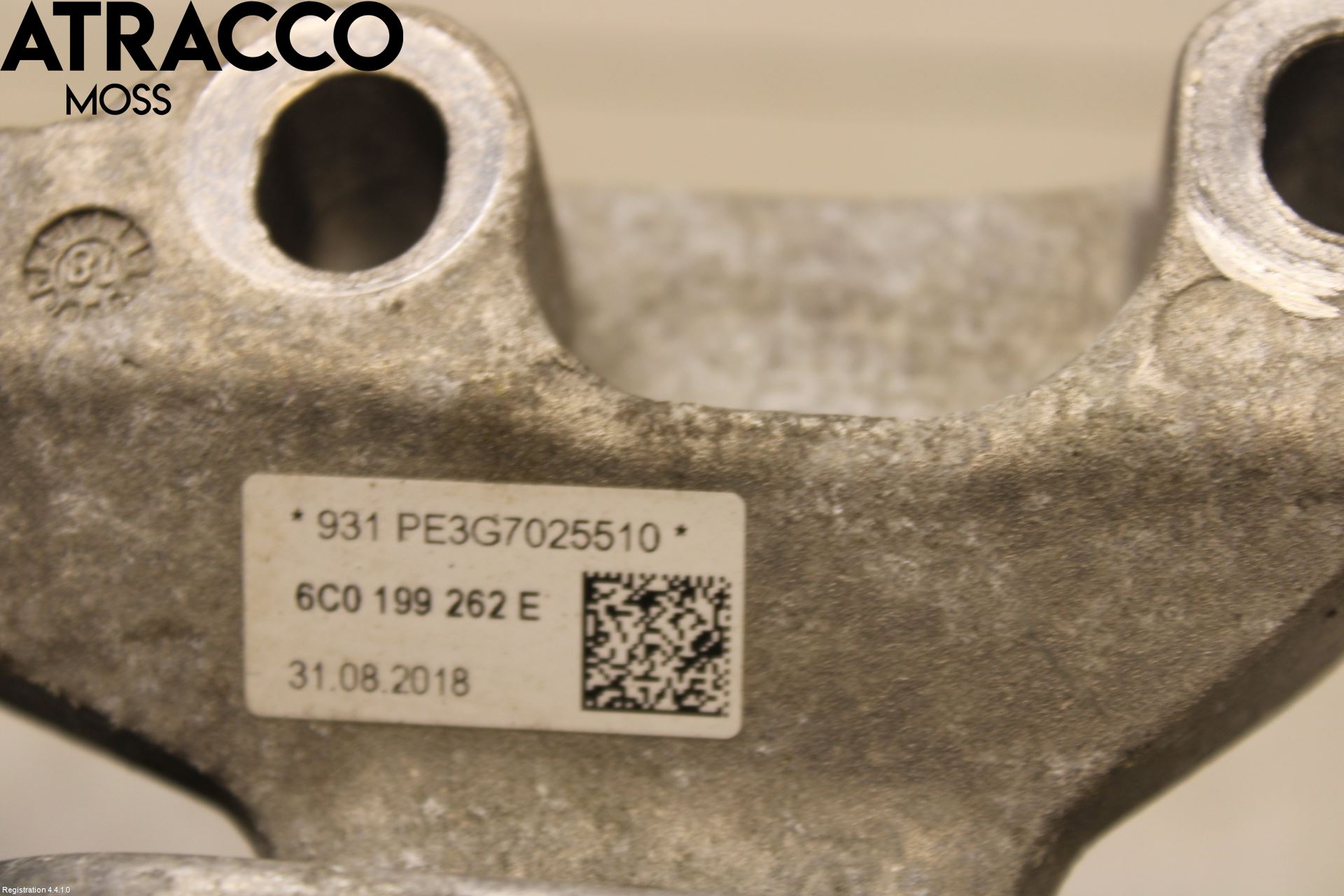 Skoda RAPID Motor Feste Gummi