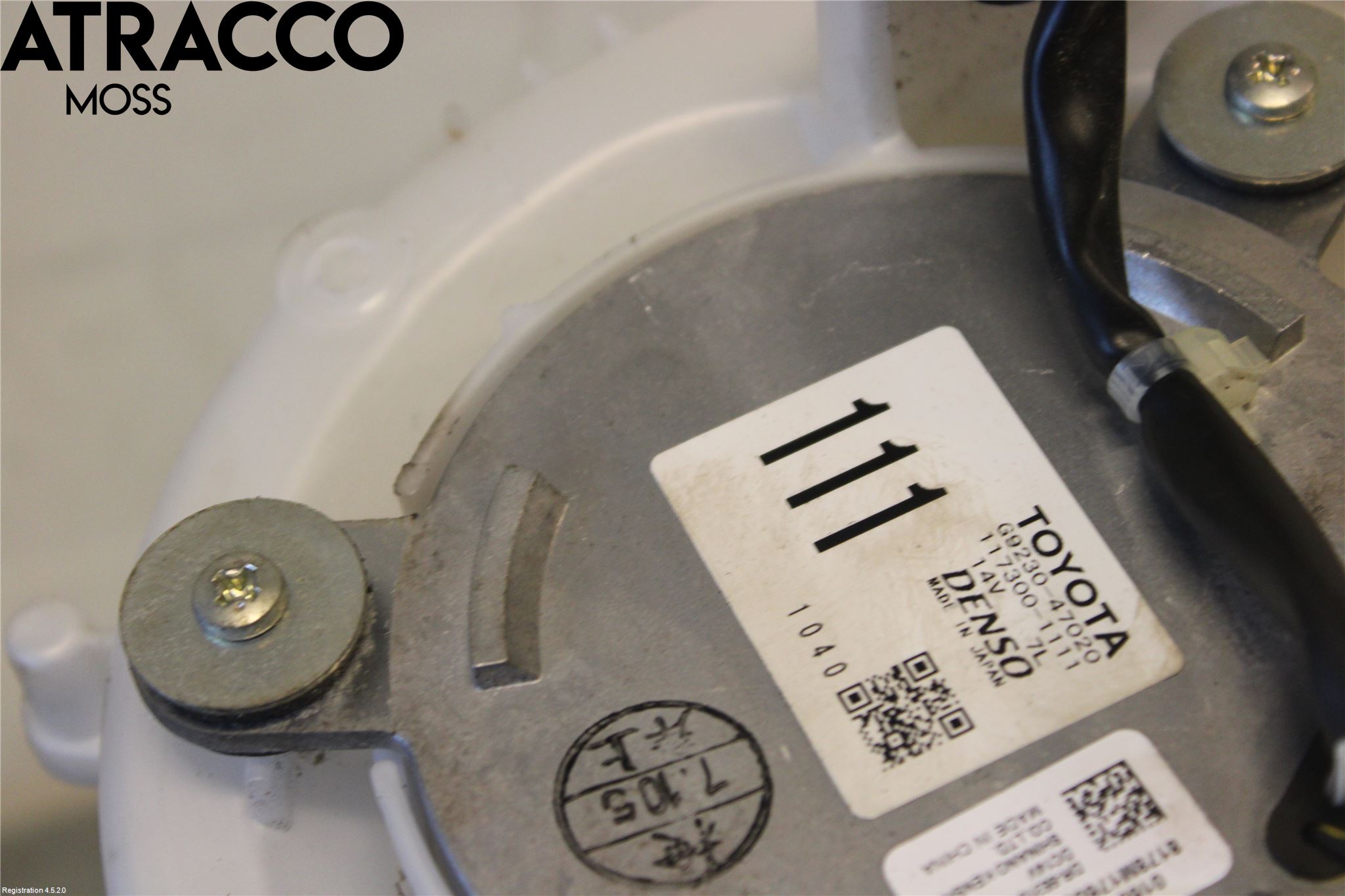 Toyota PRIUS ZVW30 09-20 Varmeapparat Viftemotor