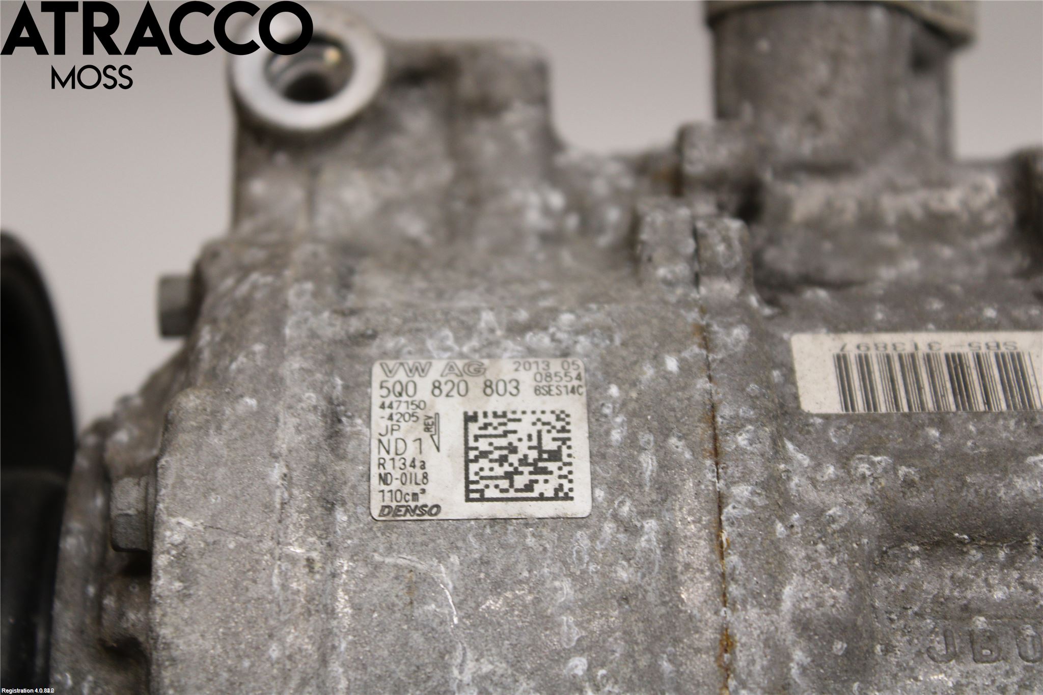 Volkswagen VW GOLF / E-GOLF VII 13-20 Varme Ac Kompressor