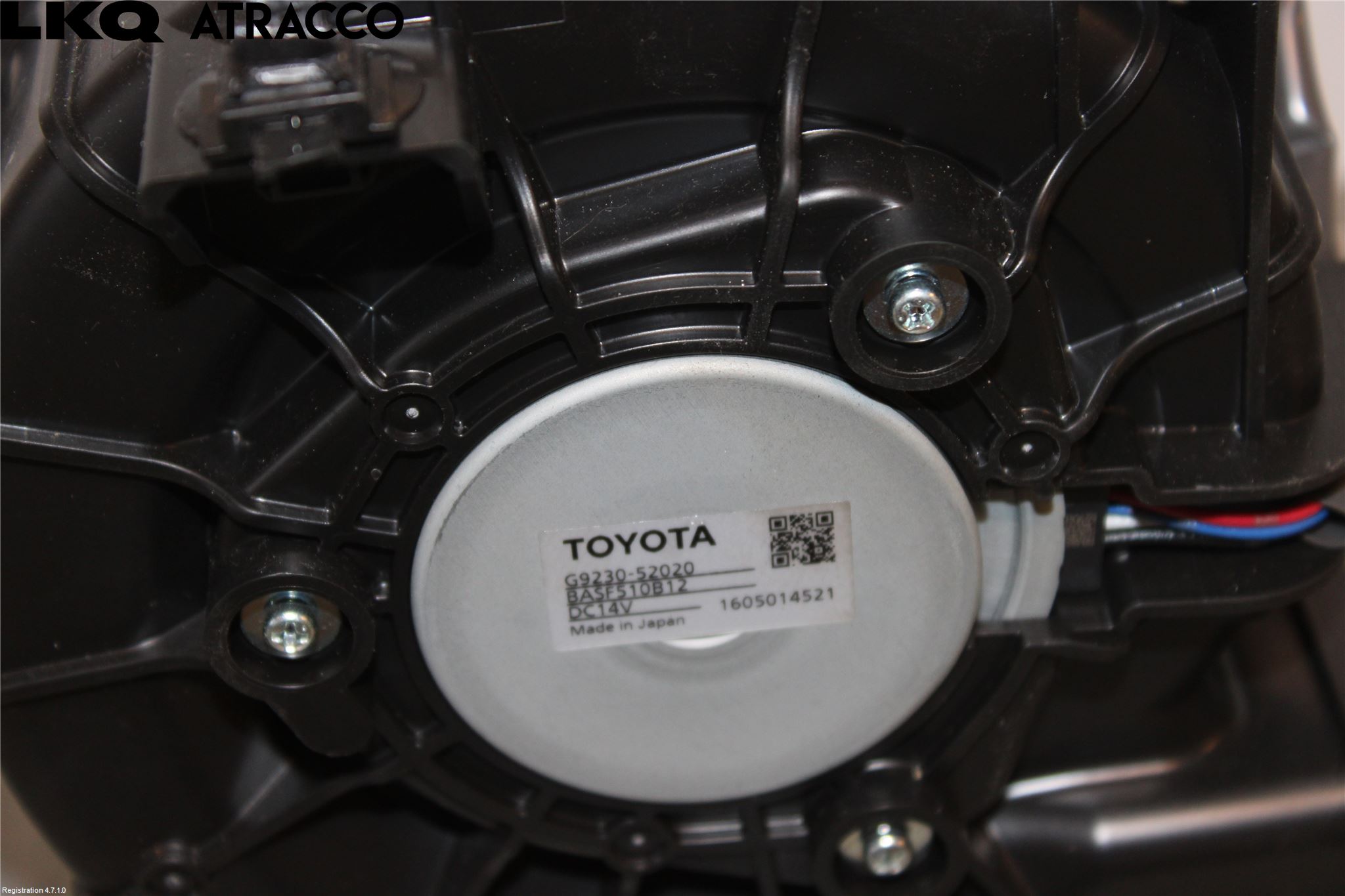 Toyota YARIS XP130 15-20 Varmeapparat Viftemotor