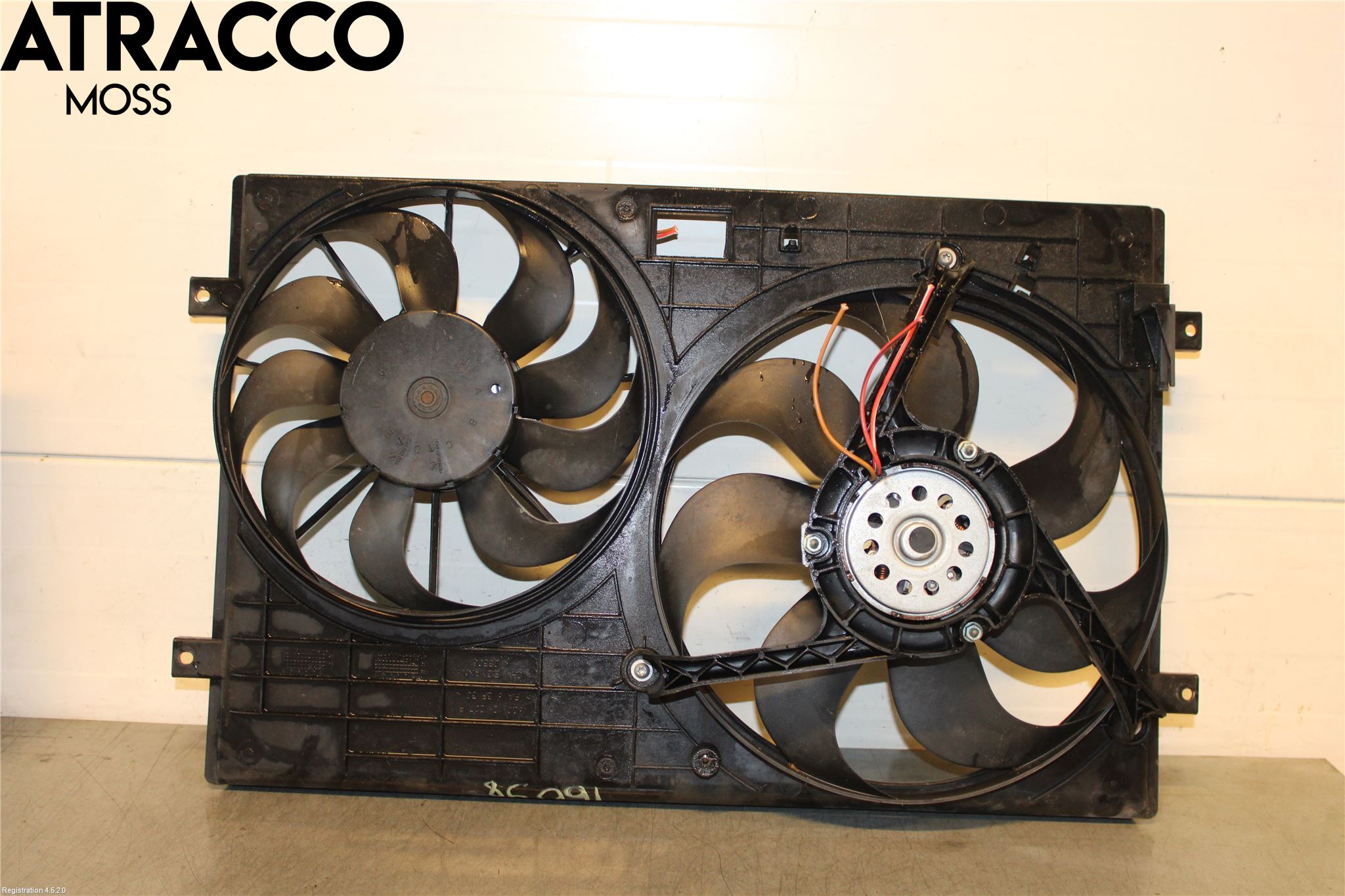 Volkswagen VW POLO 02-05 Kjølevifte Elektrisk