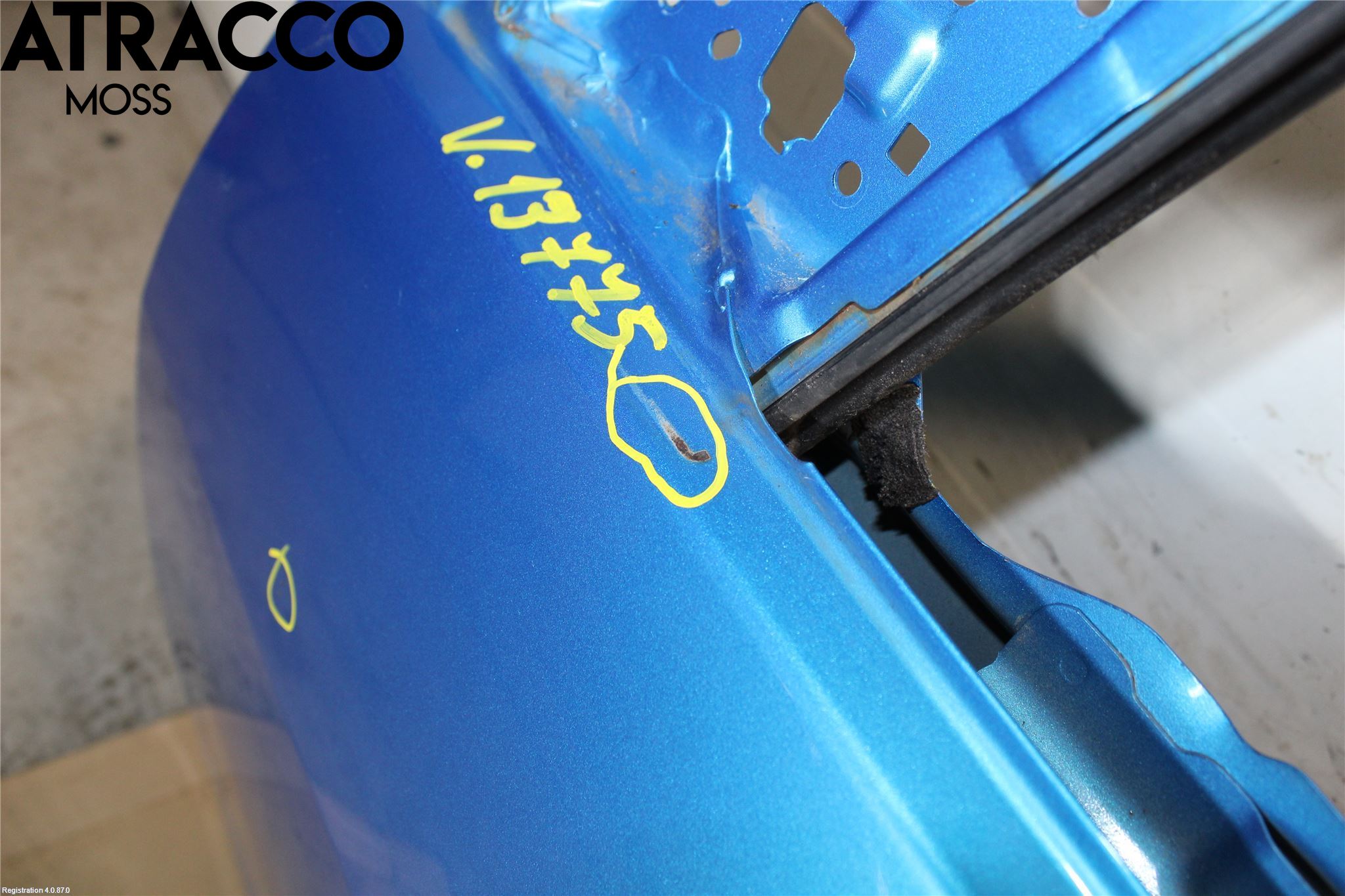 Mazda 3 II 09-13 Dør 4D Foran Venstre