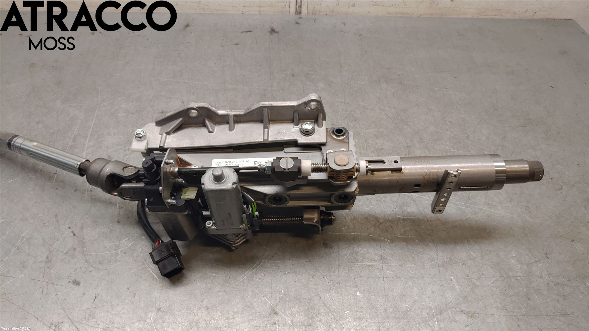 Porsche PANAMERA 09- Rattakselaggregat Justerbart