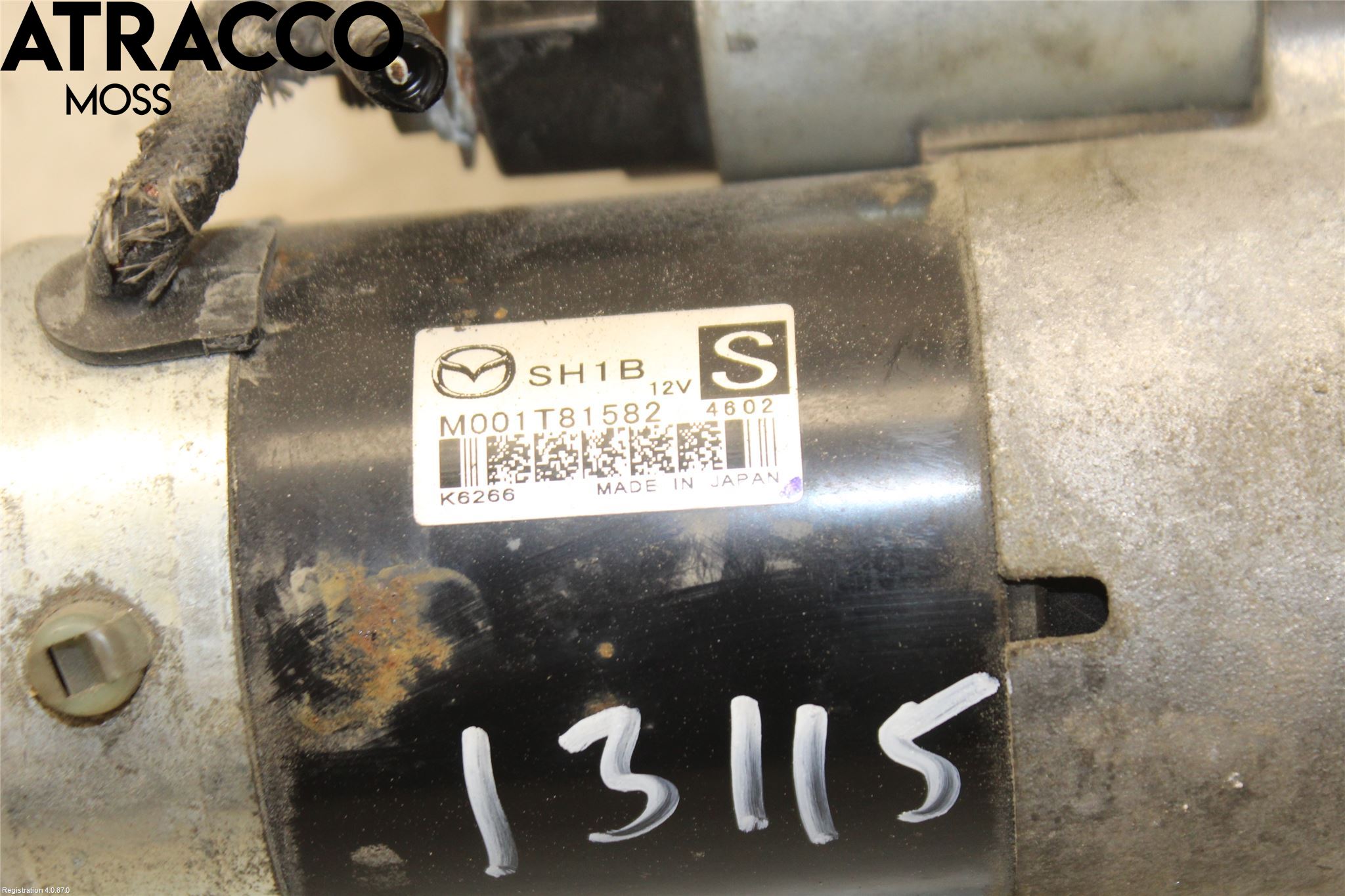 Mazda 6 13- Startmotor Diesel