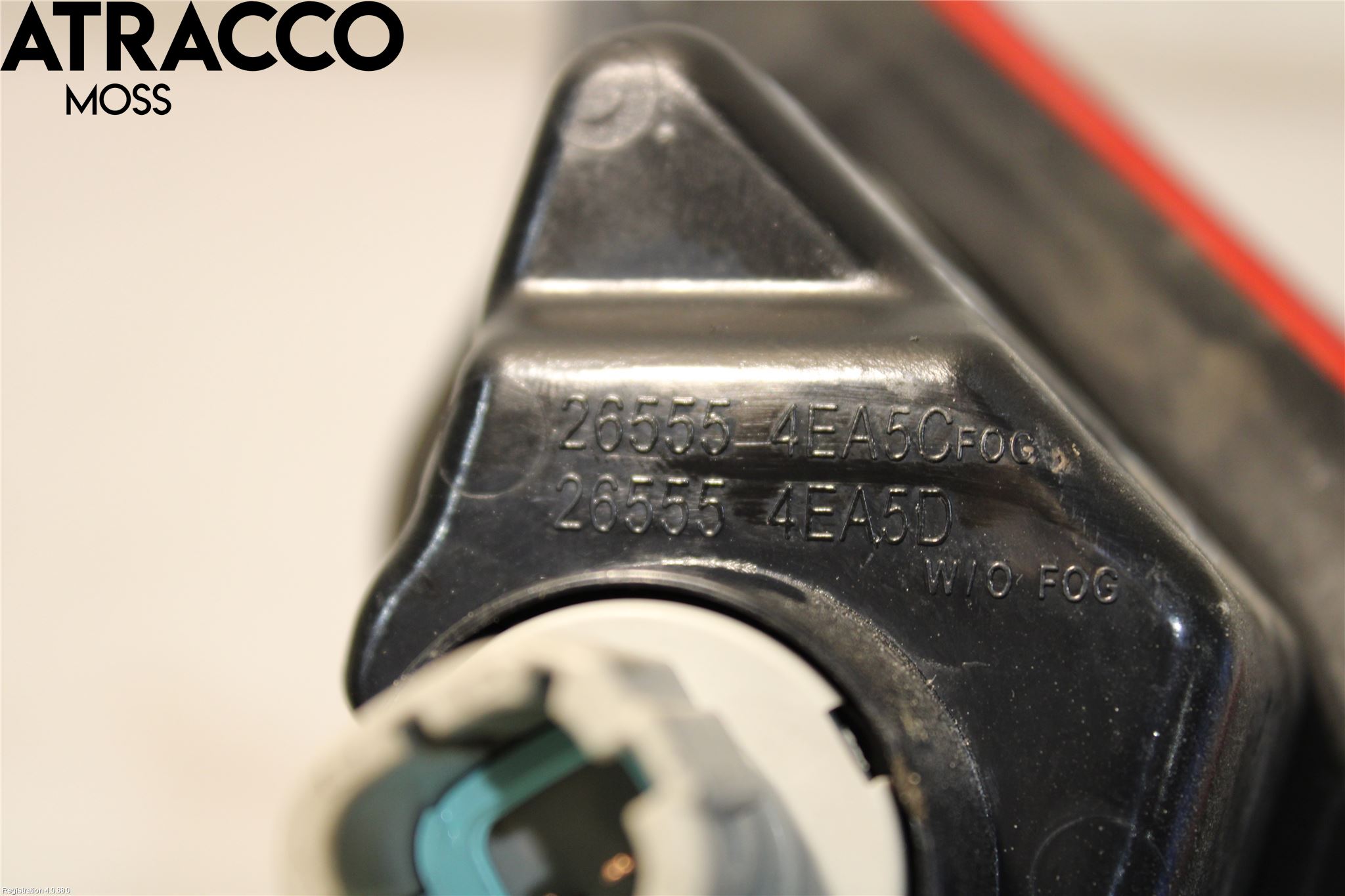 Nissan QASHQAI 14-17 Baklykt Venstre  På Luke(Indre