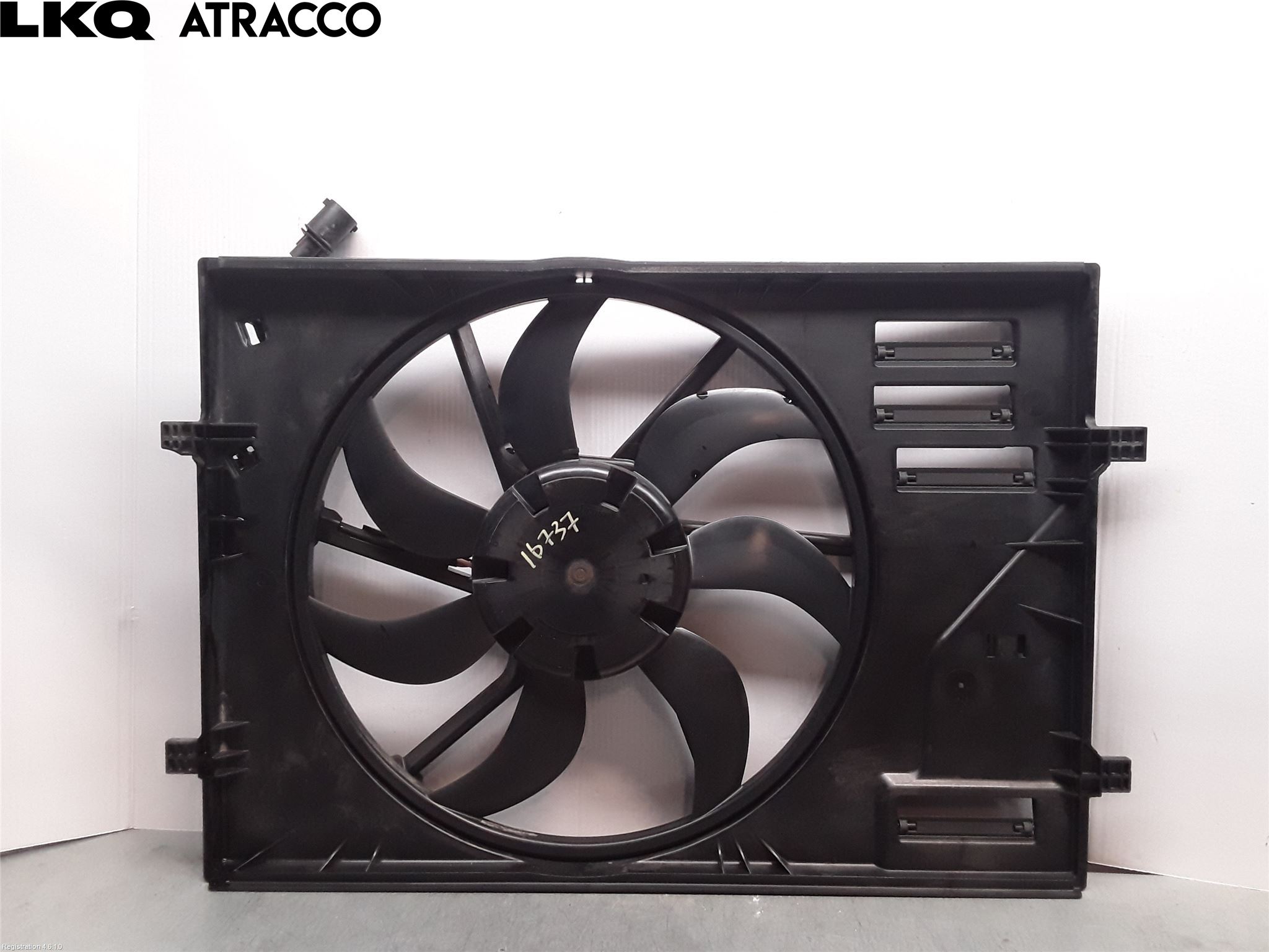 Volkswagen VW GOLF / E-GOLF VII 13-20 Kjølevifte Elektrisk