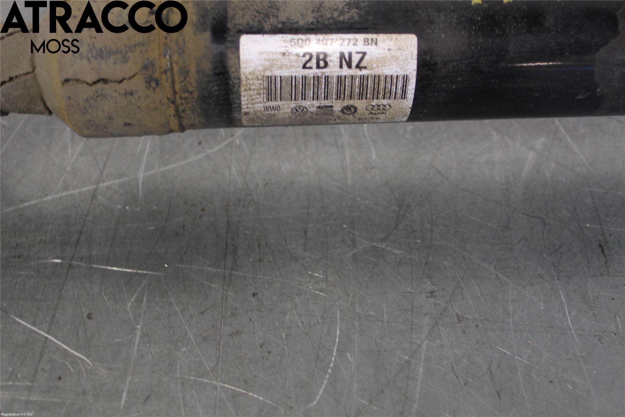 Volkswagen VW GOLF PLUS/CROSS GOLF 04-14 Drivaksel Foran Kompl Høyre