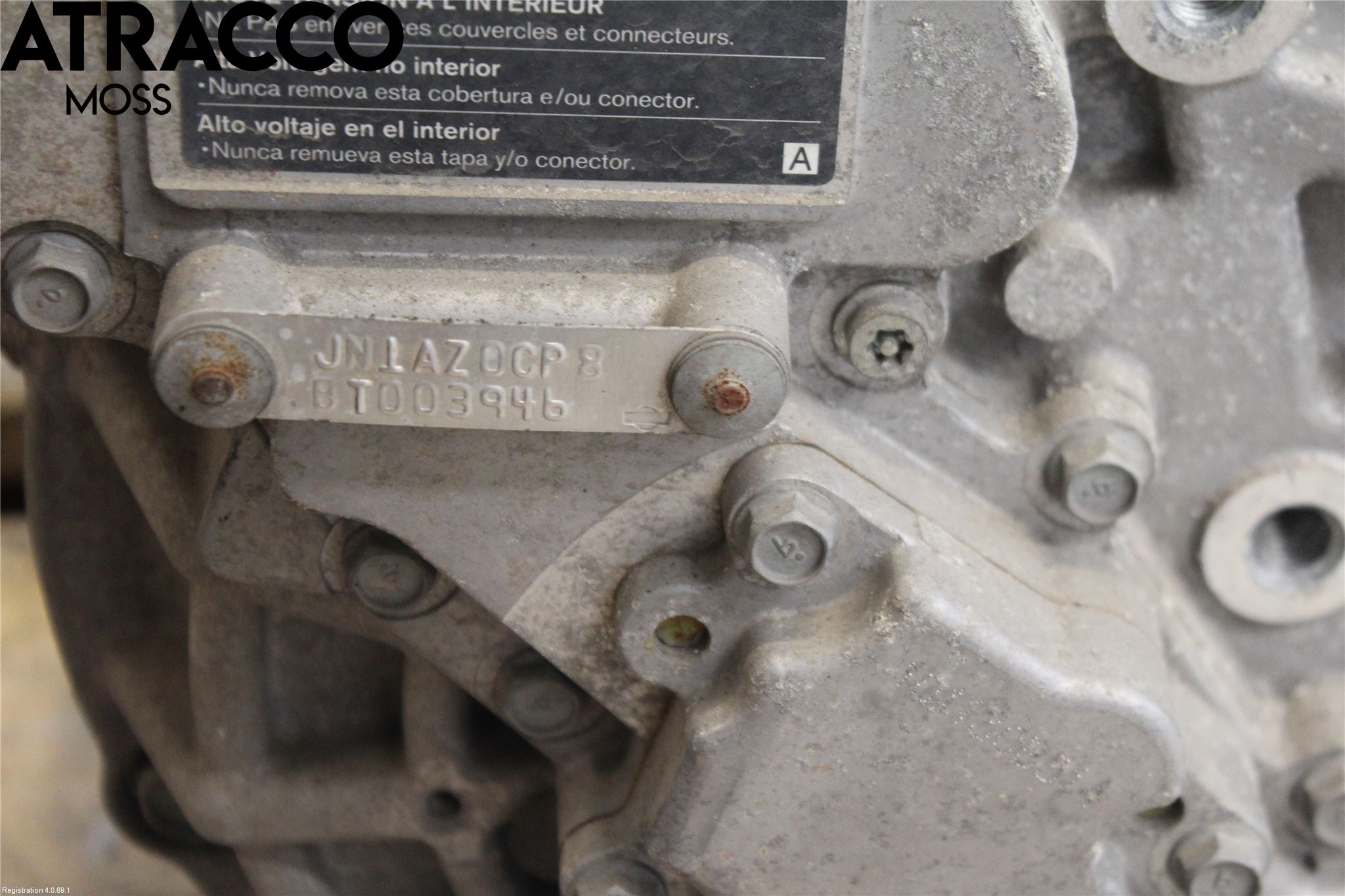 Nissan LEAF 11-17 Motor Elektrisk Fram