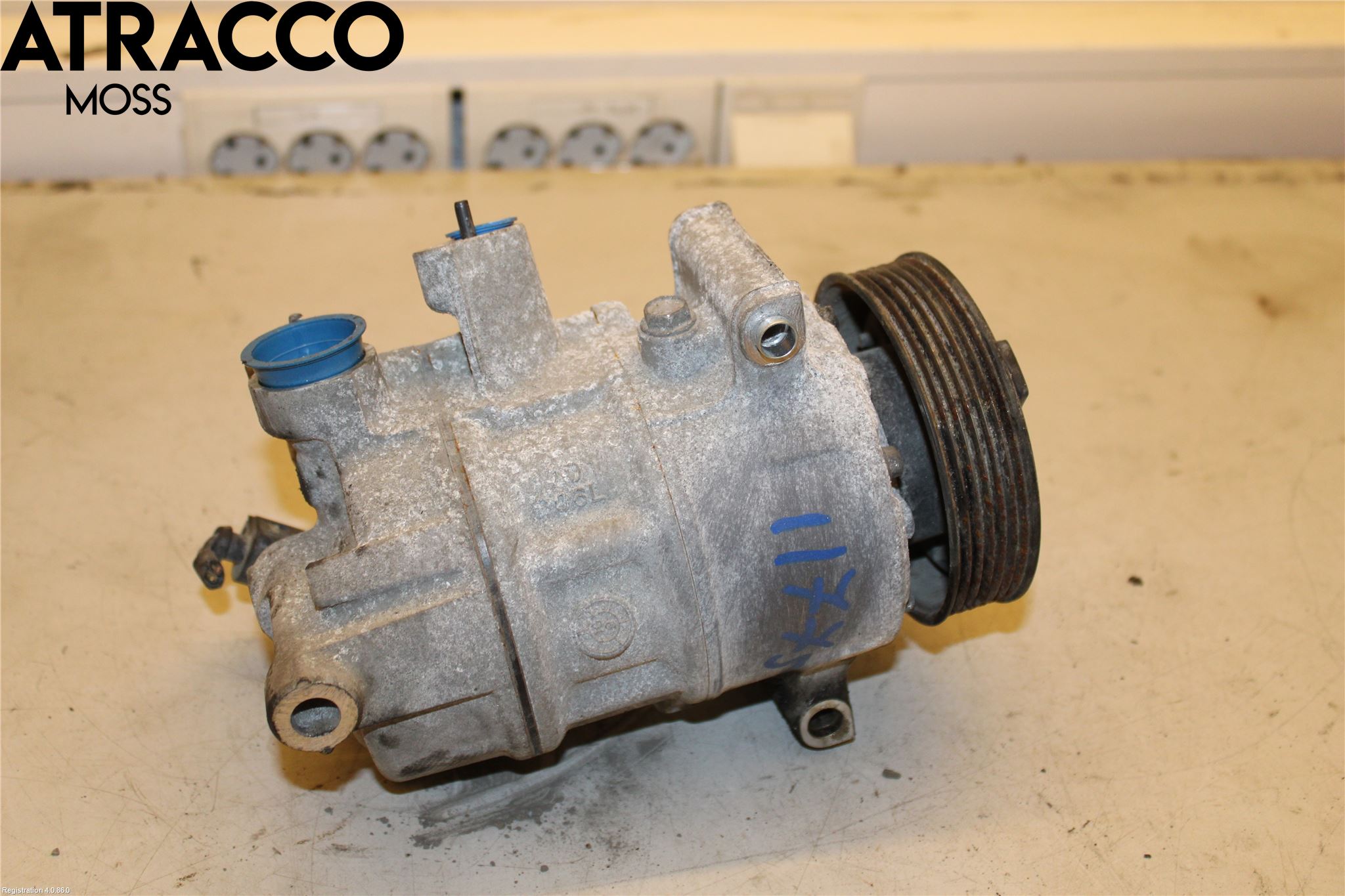 Skoda OCTAVIA (1Z) 05-13 Varme Ac Kompressor