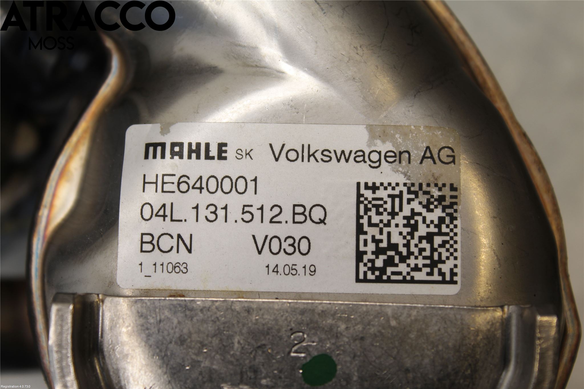 Skoda OCTAVIA (5E) 13-20 Eksos Kjøler