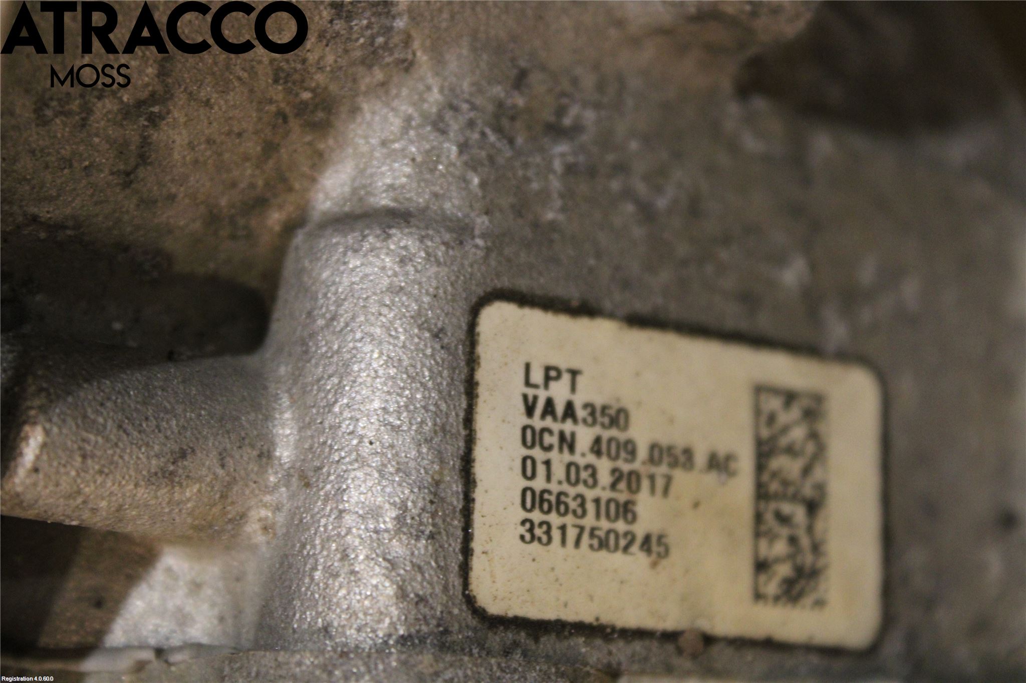 Volkswagen VW CADDY 16-20 Gearkasse Fordelingskasse