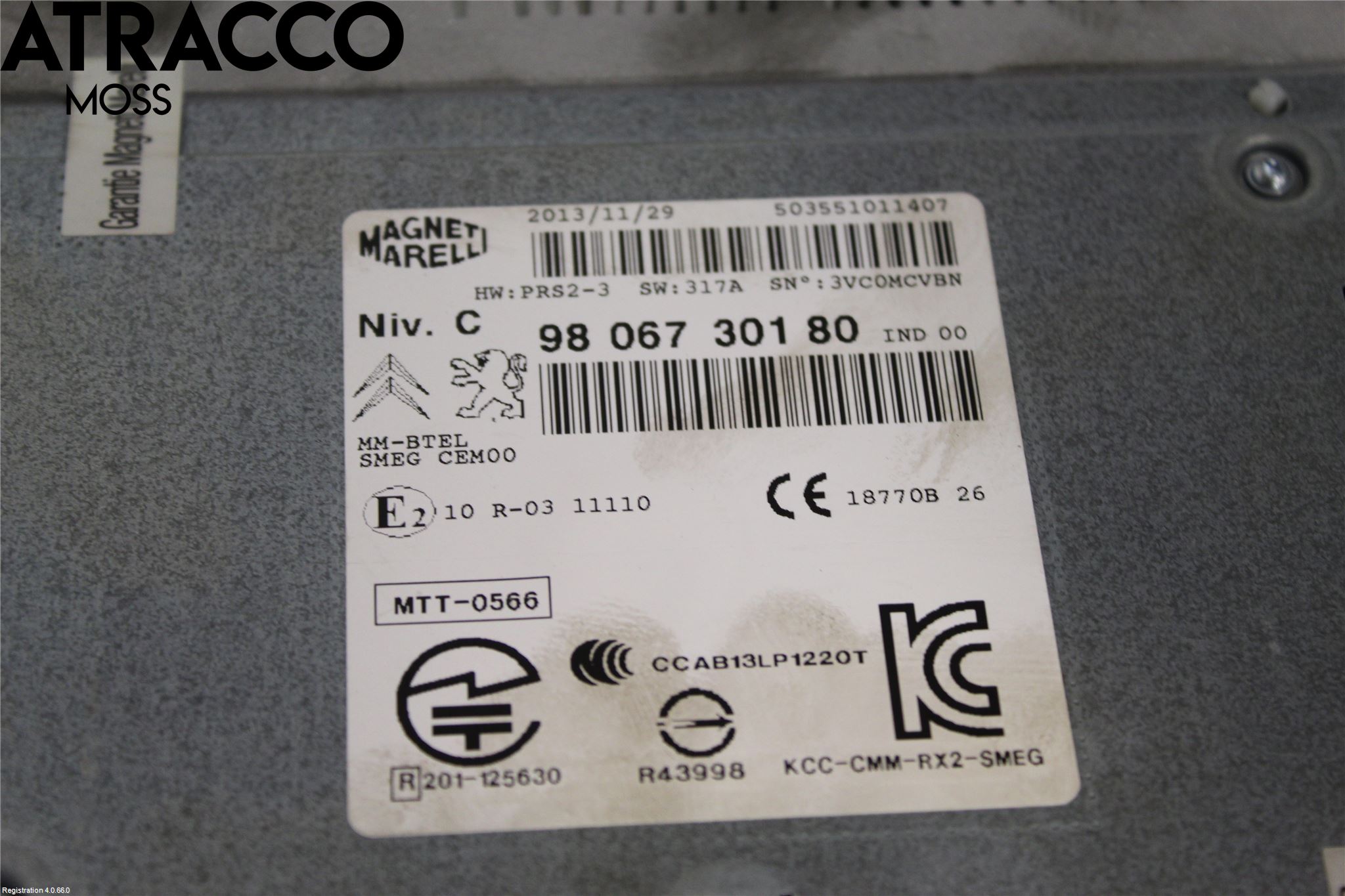 Peugeot 2008 13-20 Stereo Radio