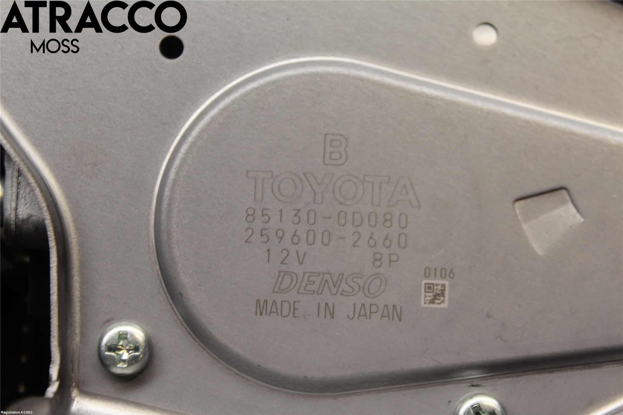 Toyota YARIS XP130 12-14 Viskermotor Bakluke