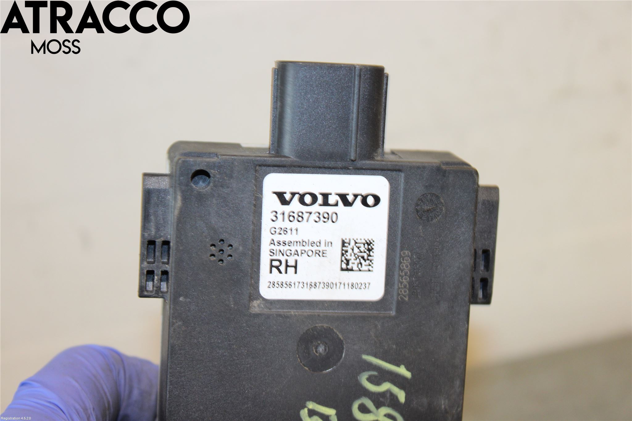 Volvo XC90/RECHARGE 16- Sensor Kollisjonsbeskyttelse