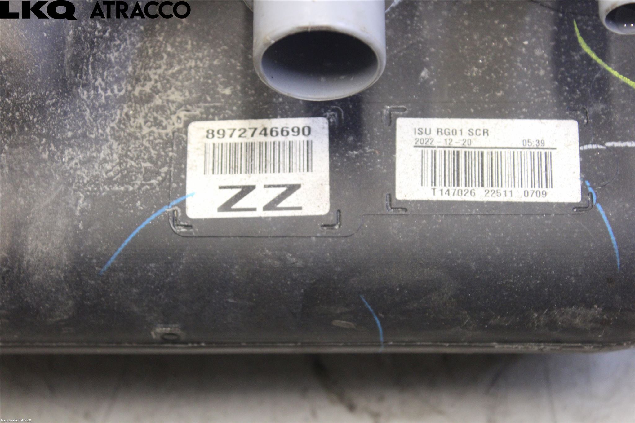 Isuzu D-MAX Adblue Tank