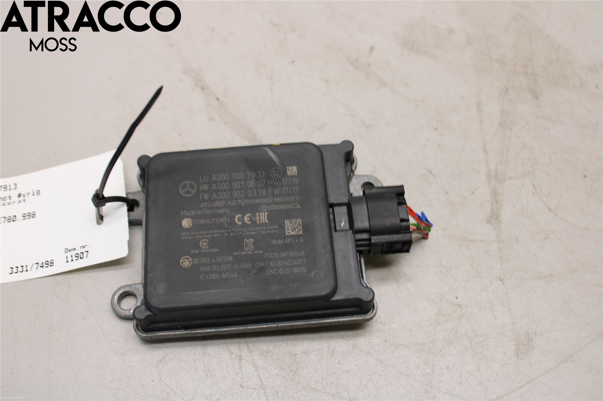 Mercedes-Benz MB EQC (N293) 20- Styreenhet Øvrig