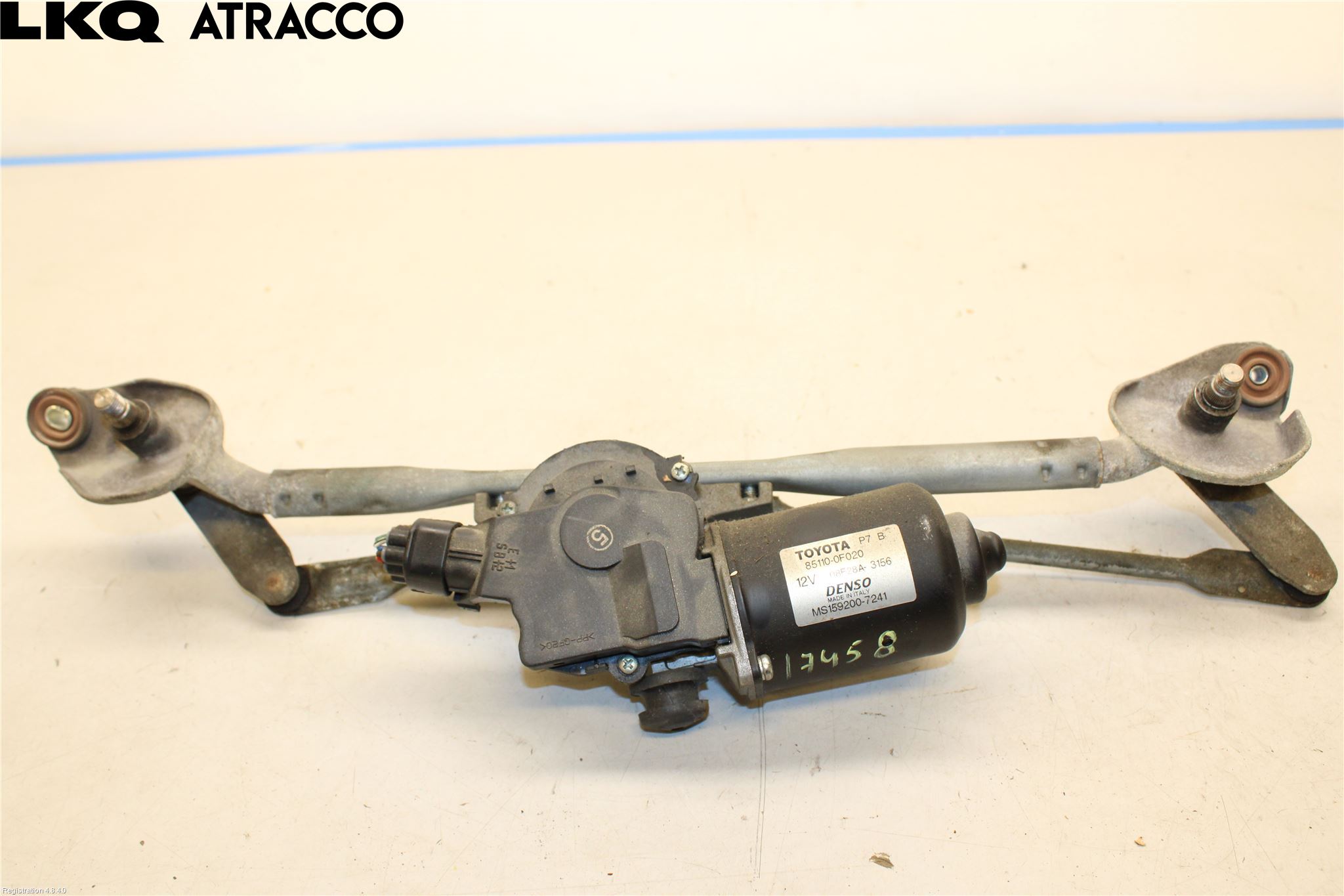 Toyota COROLLA VERSO 04-07 Viskermotor Frontrute