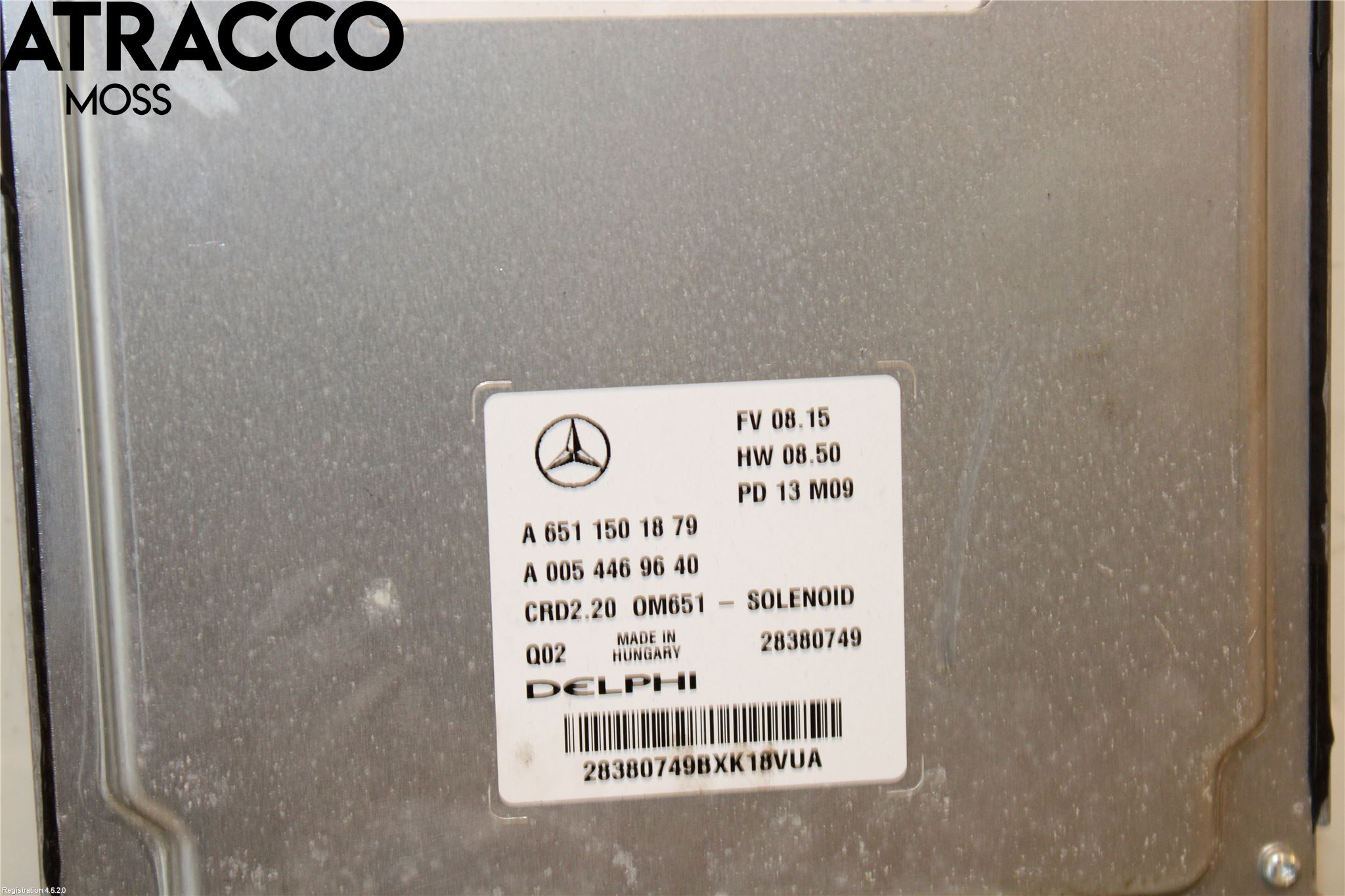 Mercedes-Benz MB VITO/VIANO (W639) 04-14 Styreenhet Innsprøytning