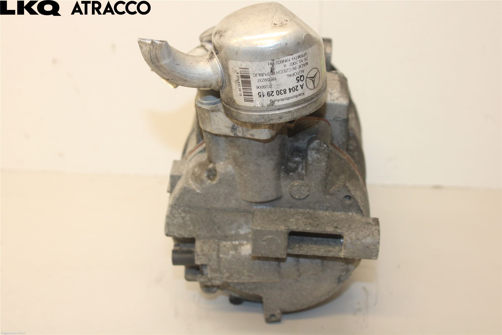 Mercedes-Benz MB C-KLASS (W204) 07-15 Varme Ac Kompressor