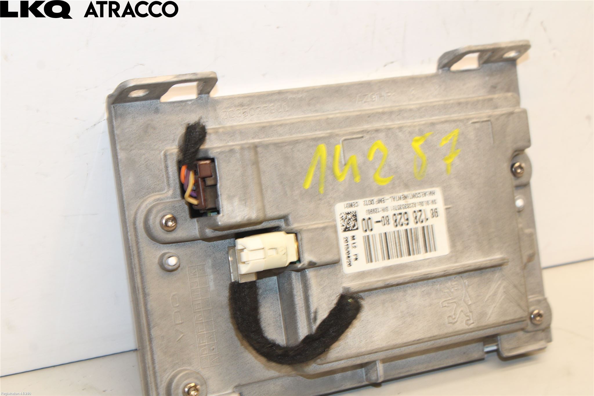 Peugeot 208 12-15 Multifunktionsdisplay