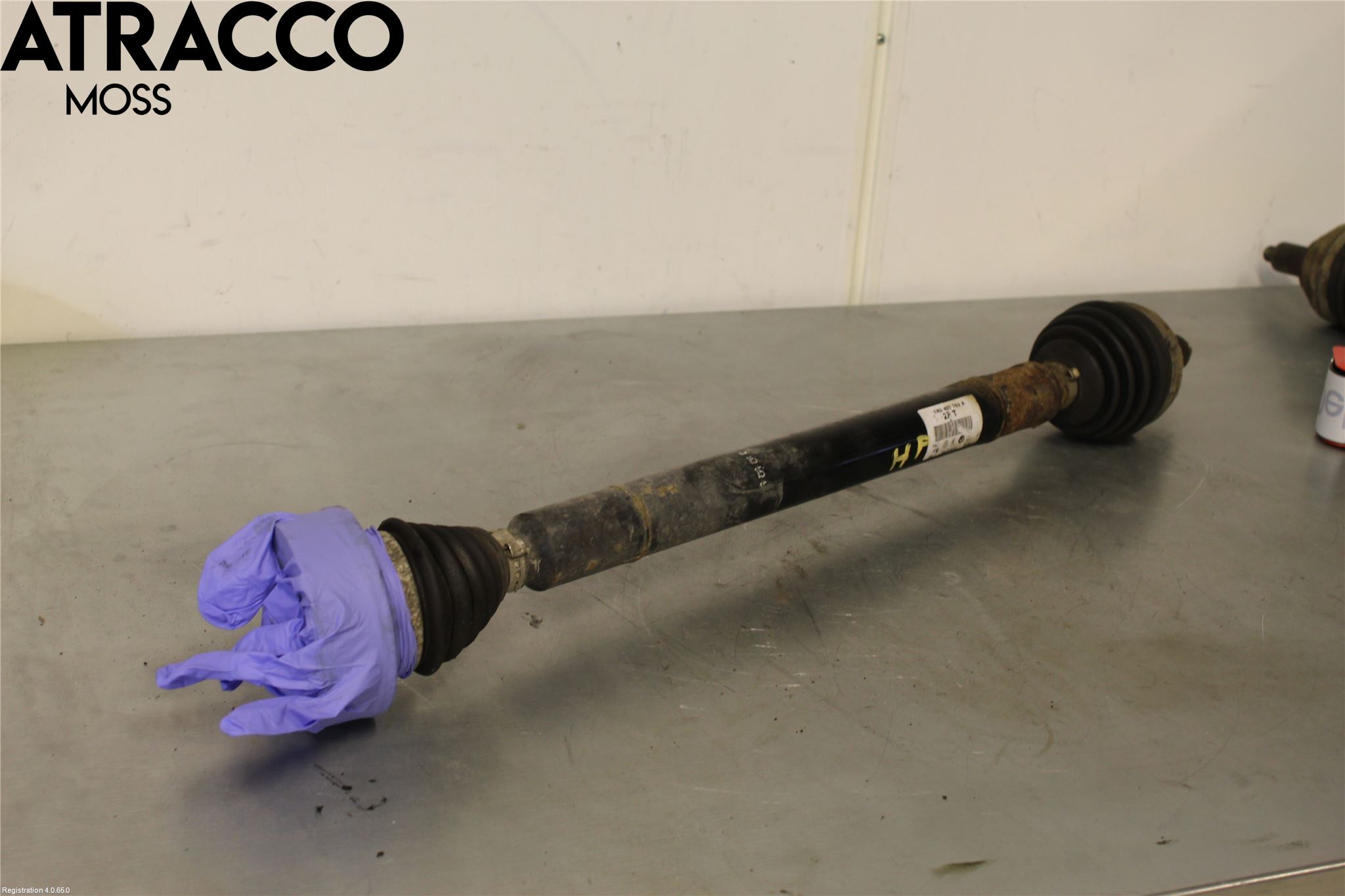 Volkswagen VW POLO 10-17 Drivaksel Foran Kompl Høyre