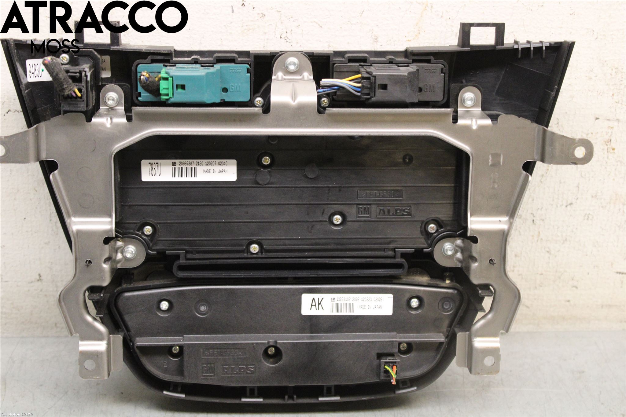 Opel INSIGNIA 09-16 Varme Ac Betjening-Display