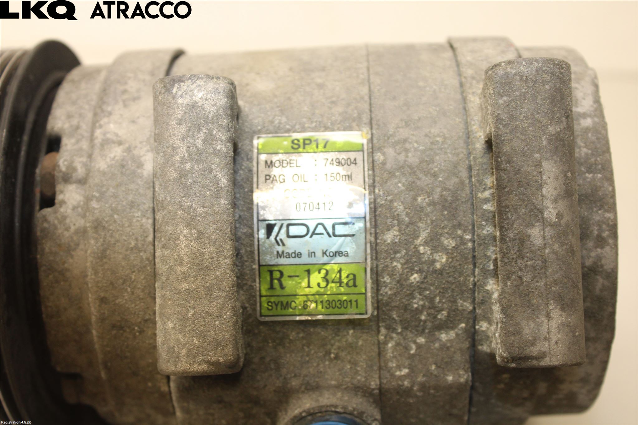 SsangYong SSANG YONG KORANDO Varme Ac Kompressor