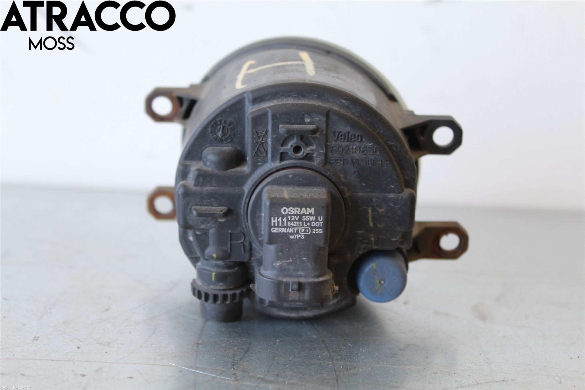 Toyota AURIS 10-12 Frontlykt-Kurve-Tåkelys