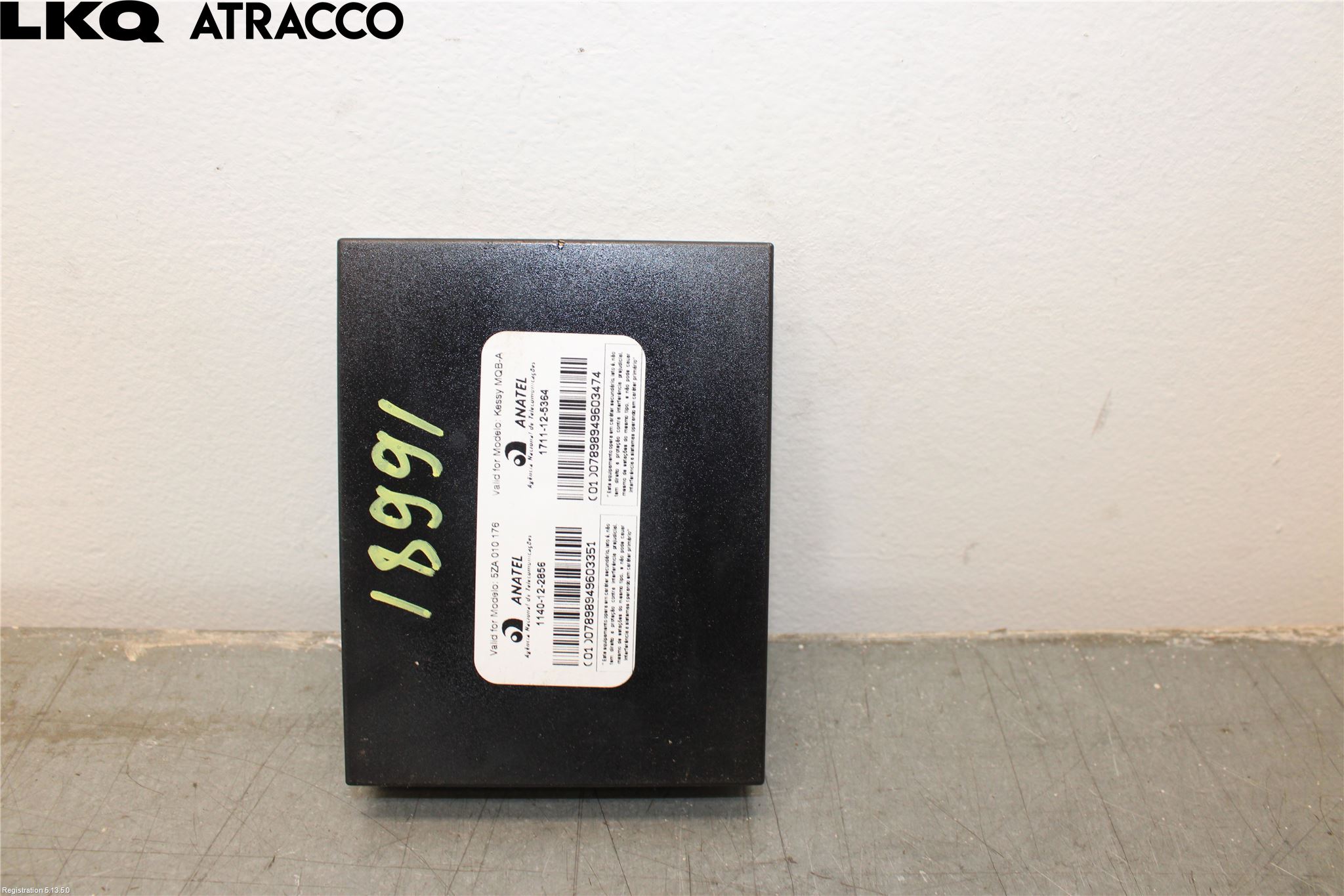 Volkswagen VW GOLF / E-GOLF VII 13-20 Styreenhet Øvrig