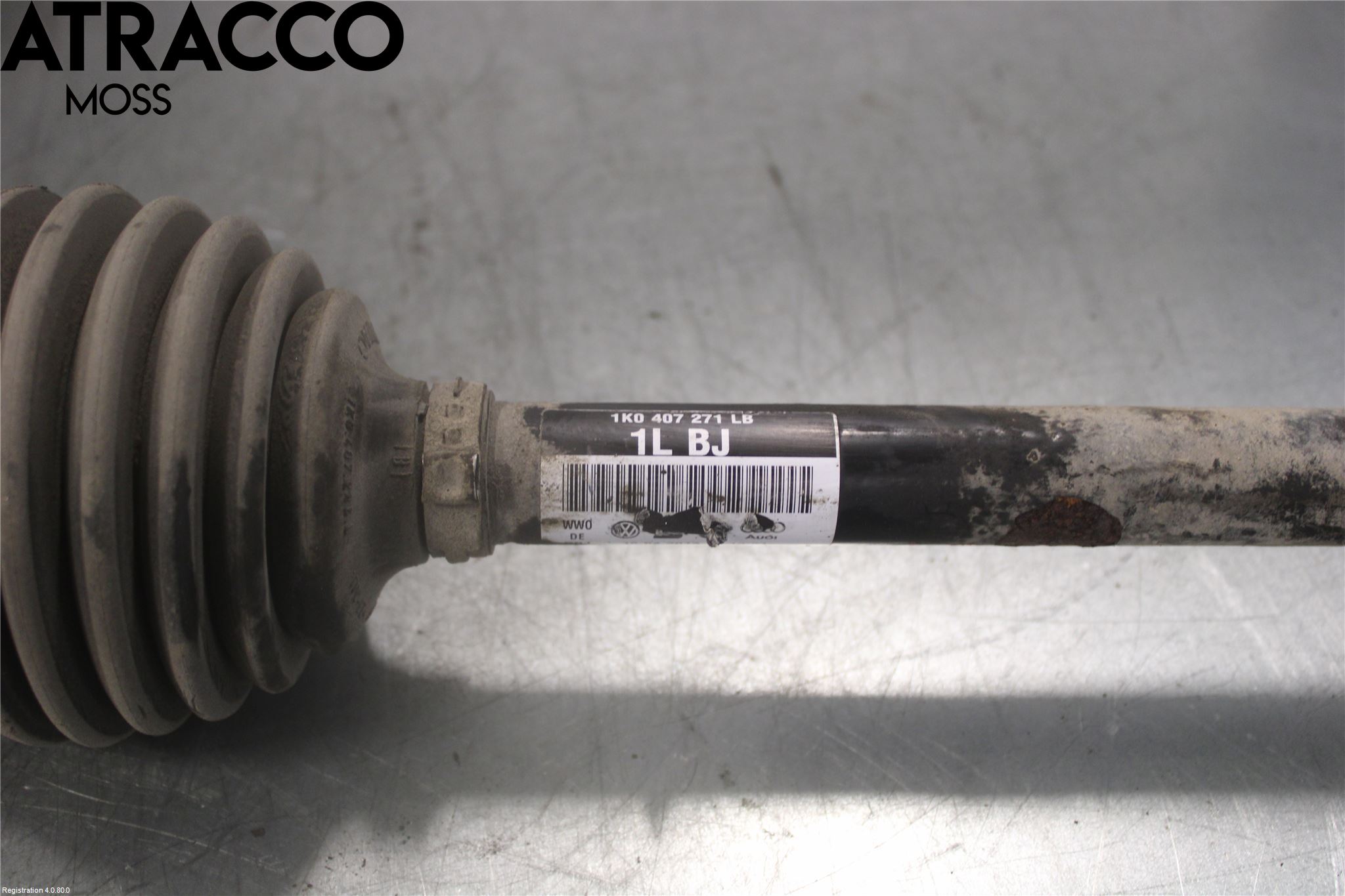 Audi A3/S3 8V 13-20 Drivaksel Foran Kompl Venstre