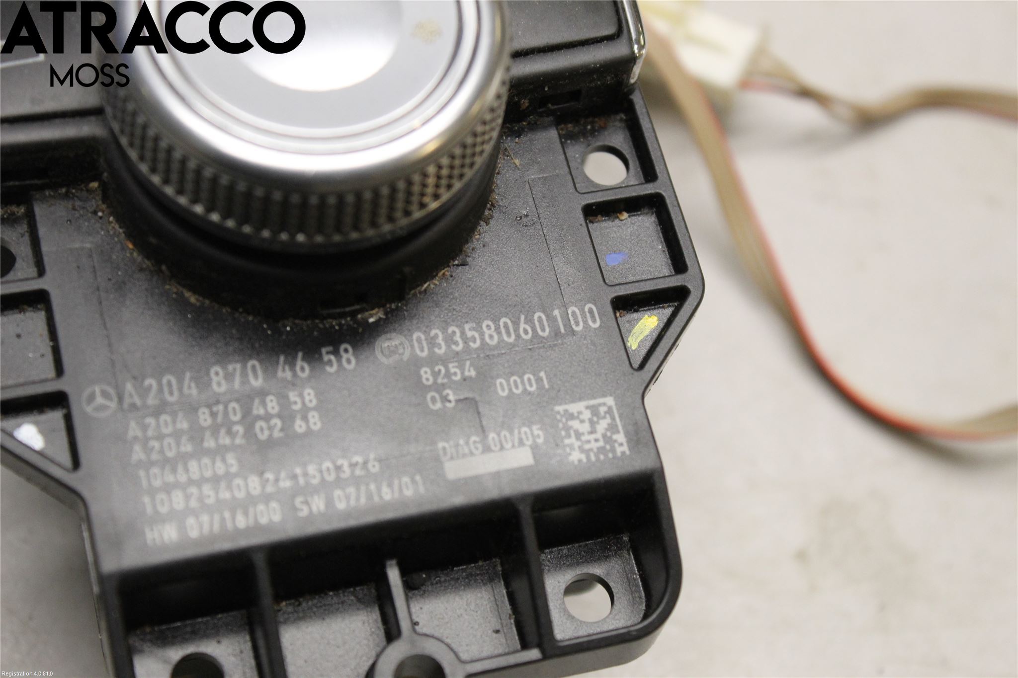 Mercedes-Benz MB C-KLASS (W204) 07-15 Bryter Multifunksjon