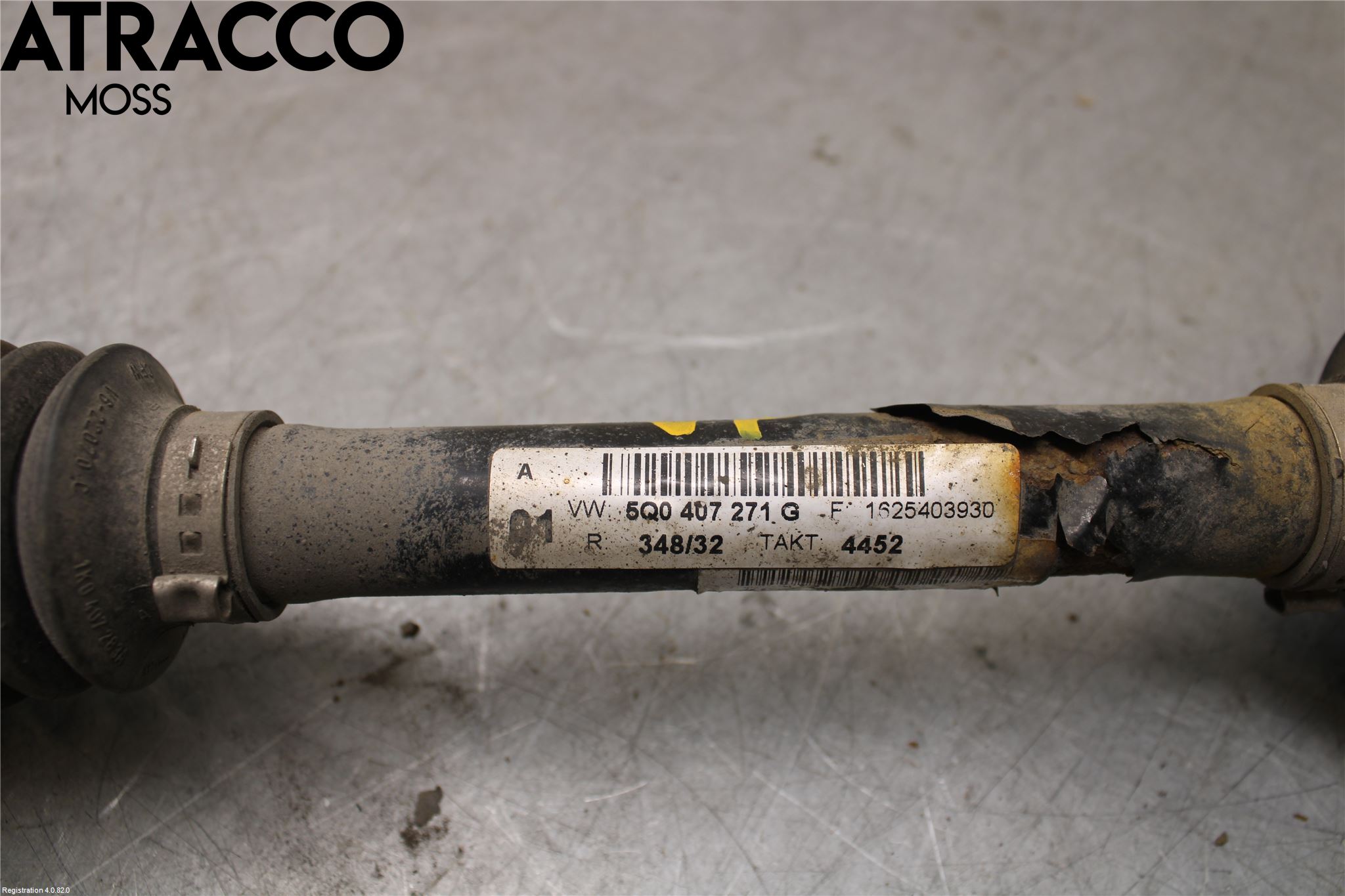 Volkswagen VW GOLF / E-GOLF VII 13-20 Drivaksel Foran Kompl Venstre